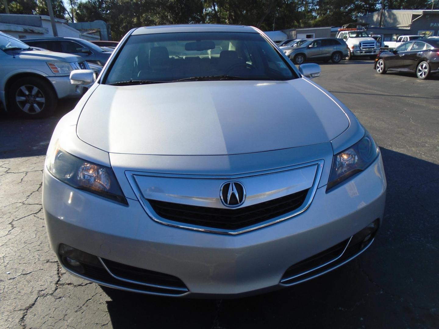 2013 Acura TL 6-Speed AT with Tech Package and 18-In. WP (19UUA8F59DA) with an 3.5L V6 SOHC 24V engine, 6-Speed Automatic transmission, located at 6112 N Florida Avenue, Tampa, FL, 33604, (888) 521-5131, 27.954929, -82.459534 - Photo#2