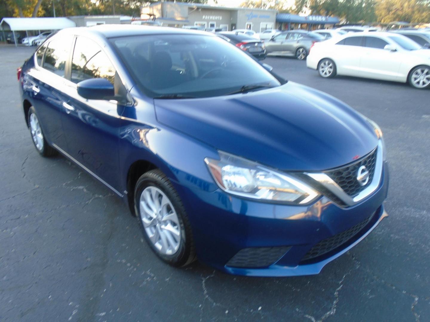 2018 Nissan Sentra S CVT (3N1AB7AP1JL) with an 1.8L L4 SFI DOHC 16V engine, CVT transmission, located at 6112 N Florida Avenue, Tampa, FL, 33604, (888) 521-5131, 27.954929, -82.459534 - Photo#2