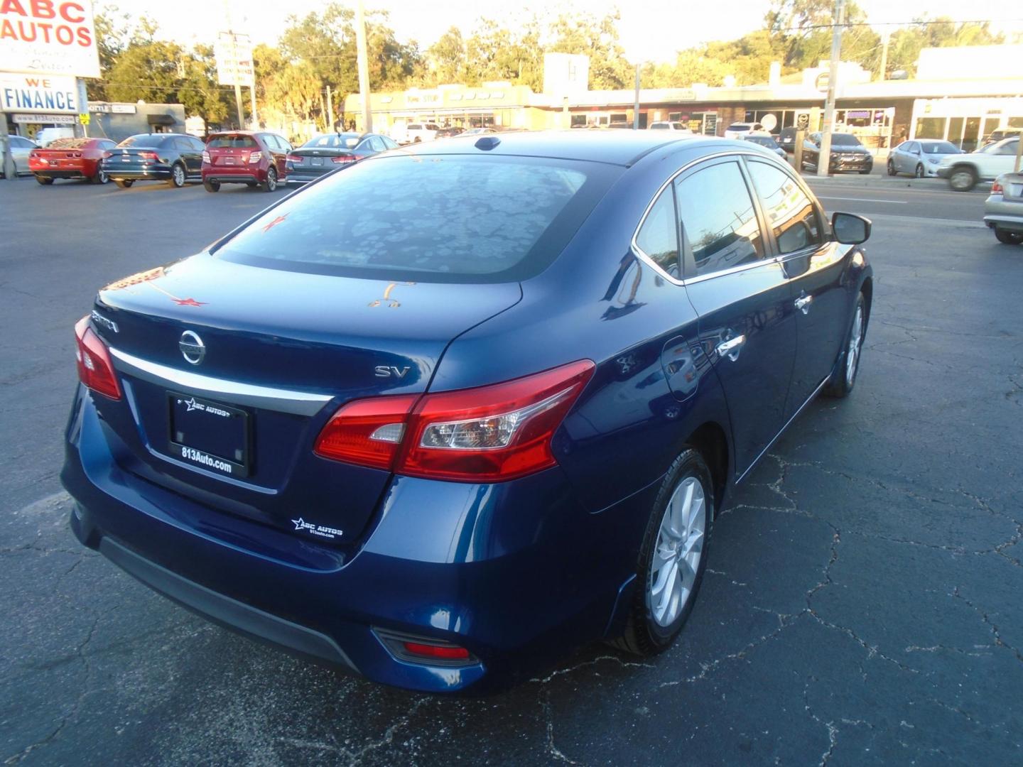 2018 Nissan Sentra S CVT (3N1AB7AP1JL) with an 1.8L L4 SFI DOHC 16V engine, CVT transmission, located at 6112 N Florida Avenue, Tampa, FL, 33604, (888) 521-5131, 27.954929, -82.459534 - Photo#3