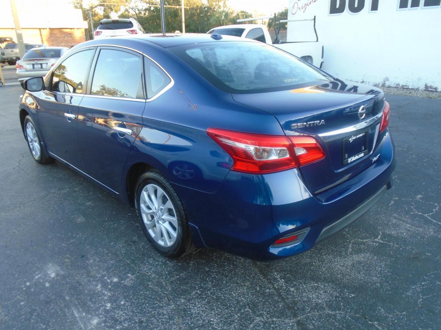 2018 Nissan Sentra S CVT (3N1AB7AP1JL) with an 1.8L L4 SFI DOHC 16V engine, CVT transmission, located at 6112 N Florida Avenue, Tampa, FL, 33604, (888) 521-5131, 27.954929, -82.459534 - Photo#4