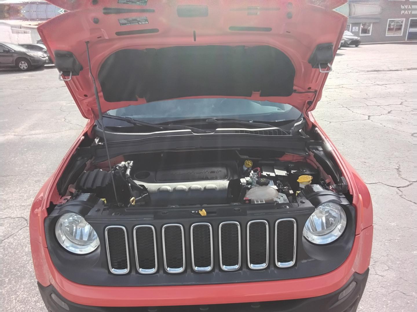 2017 ORANGE /Black Jeep Renegade Latitude FWD (ZACCJABB7HP) with an 2.4L L4 DOHC 16V engine, 6M transmission, located at 6112 N Florida Avenue, Tampa, FL, 33604, (888) 521-5131, 27.954929, -82.459534 - $499 DOWN PLUS TAX & TAG.- Photo#5