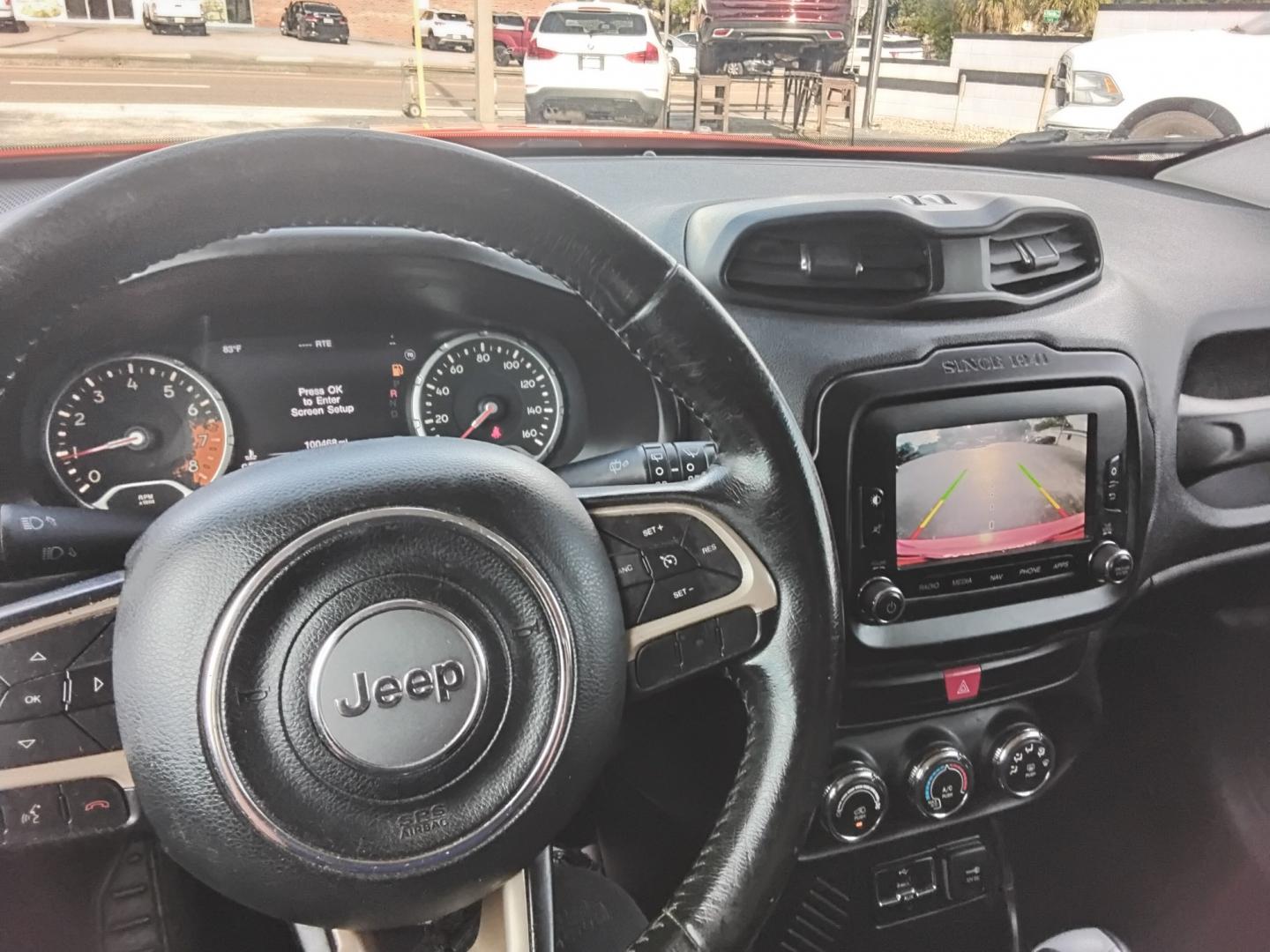 2017 ORANGE /Black Jeep Renegade Latitude FWD (ZACCJABB7HP) with an 2.4L L4 DOHC 16V engine, 6M transmission, located at 6112 N Florida Avenue, Tampa, FL, 33604, (888) 521-5131, 27.954929, -82.459534 - $499 DOWN PLUS TAX & TAG.- Photo#6