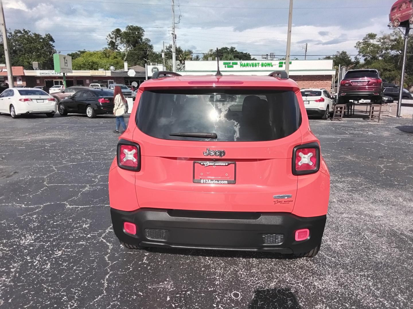 2017 ORANGE /Black Jeep Renegade Latitude FWD (ZACCJABB7HP) with an 2.4L L4 DOHC 16V engine, 6M transmission, located at 6112 N Florida Avenue, Tampa, FL, 33604, (888) 521-5131, 27.954929, -82.459534 - $499 DOWN PLUS TAX & TAG.- Photo#3
