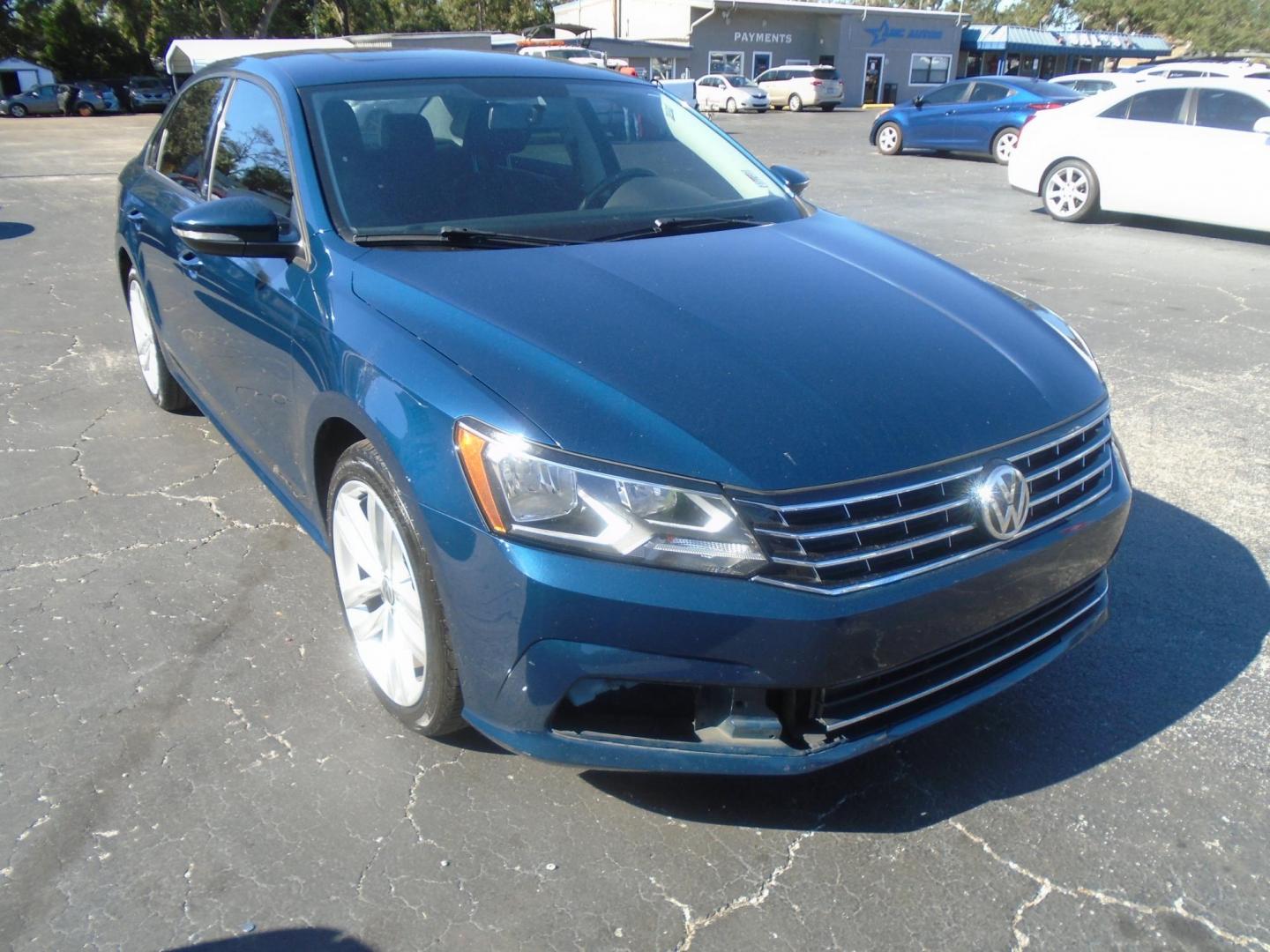 2019 Volkswagen Passat Wolfsburg Edition (1VWLA7A37KC) with an 2.0L L4 DOHC 16V engine, 6A transmission, located at 6112 N Florida Avenue, Tampa, FL, 33604, (888) 521-5131, 27.954929, -82.459534 - Photo#2