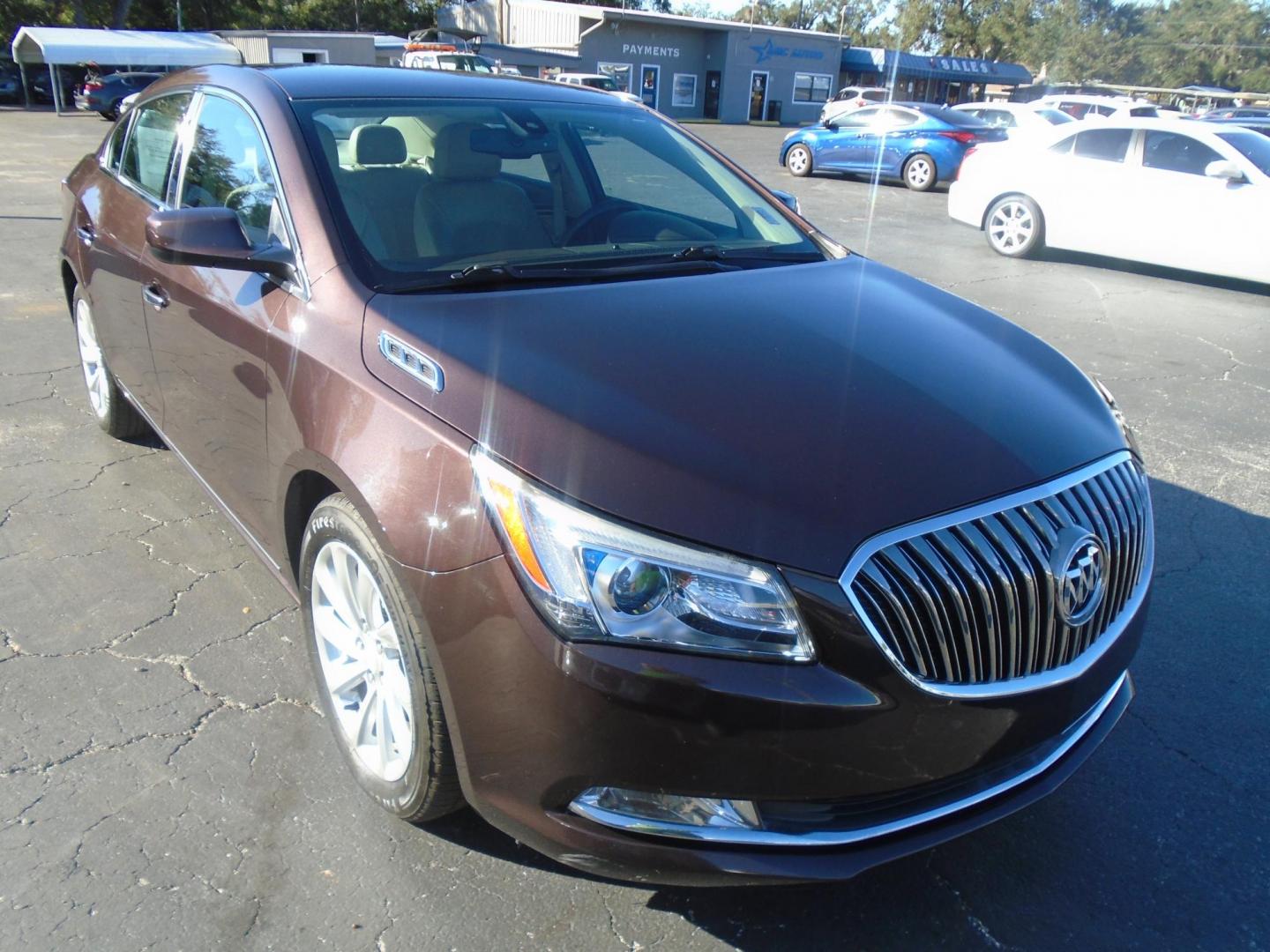 2016 Buick LaCrosse Base (1G4GA5G39GF) with an 3.6L V6 DOHC 24V FFV engine, 6A transmission, located at 6112 N Florida Avenue, Tampa, FL, 33604, (888) 521-5131, 27.954929, -82.459534 - Photo#1