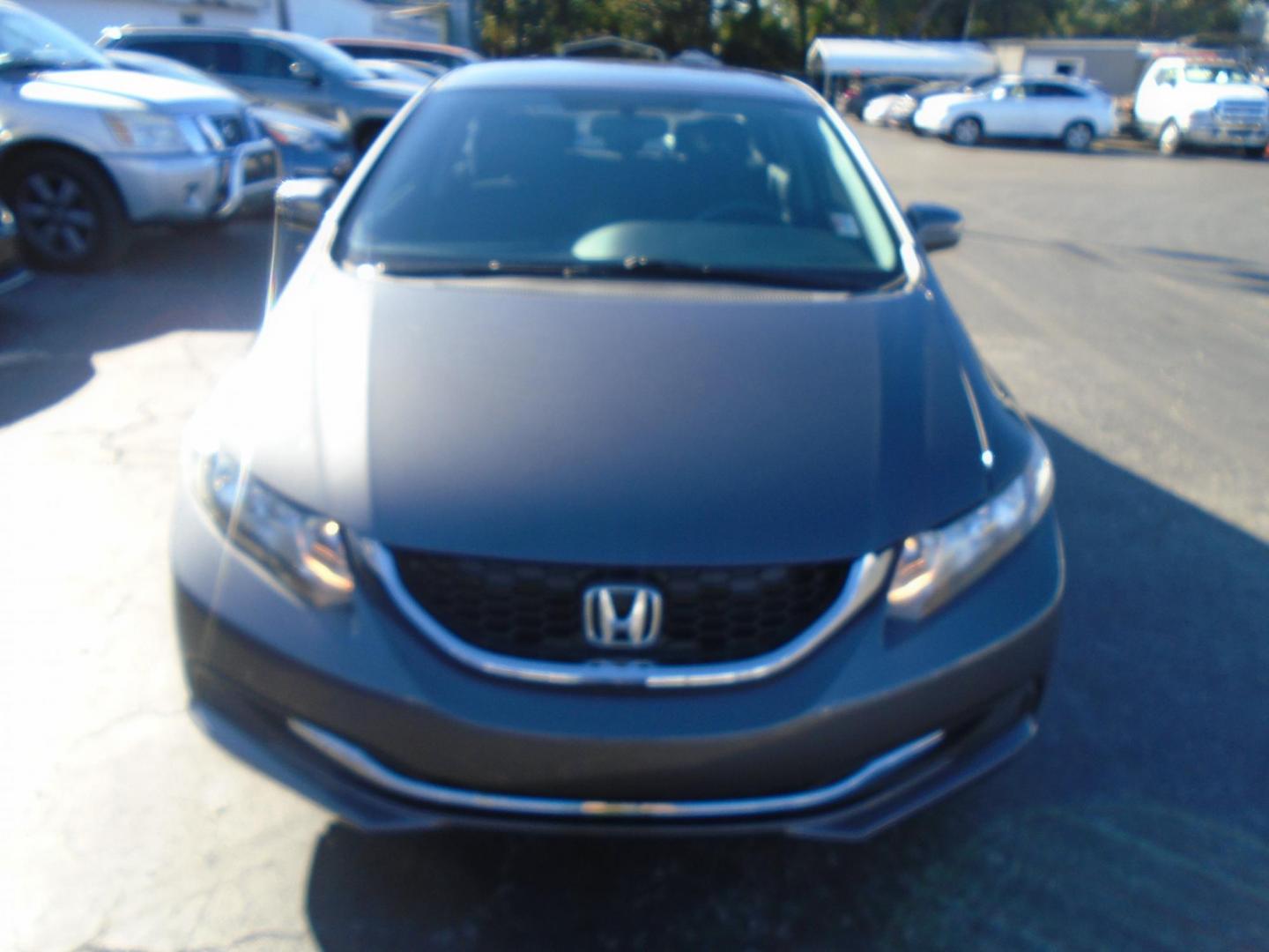 2014 Honda Civic LX Sedan CVT (19XFB2F56EE) with an 1.8L L4 SOHC 16V engine, Continuously Variable Transmission transmission, located at 6112 N Florida Avenue, Tampa, FL, 33604, (888) 521-5131, 27.954929, -82.459534 - Photo#1