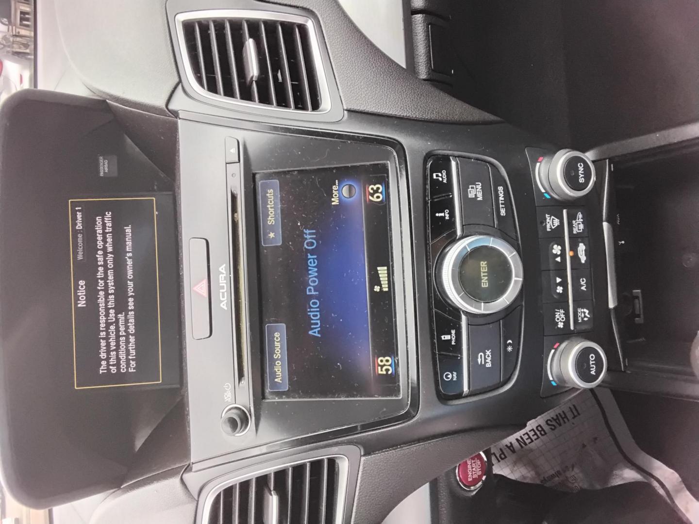 2016 BLACK /Black Acura RDX 6-Spd AT w/ Technology Package (5J8TB3H58GL) with an 2.3L L4 DOHC 16V engine, 6-Speed Automatic transmission, located at 6112 N Florida Avenue, Tampa, FL, 33604, (888) 521-5131, 27.954929, -82.459534 - 499$ down plus tax & tag. - Photo#16