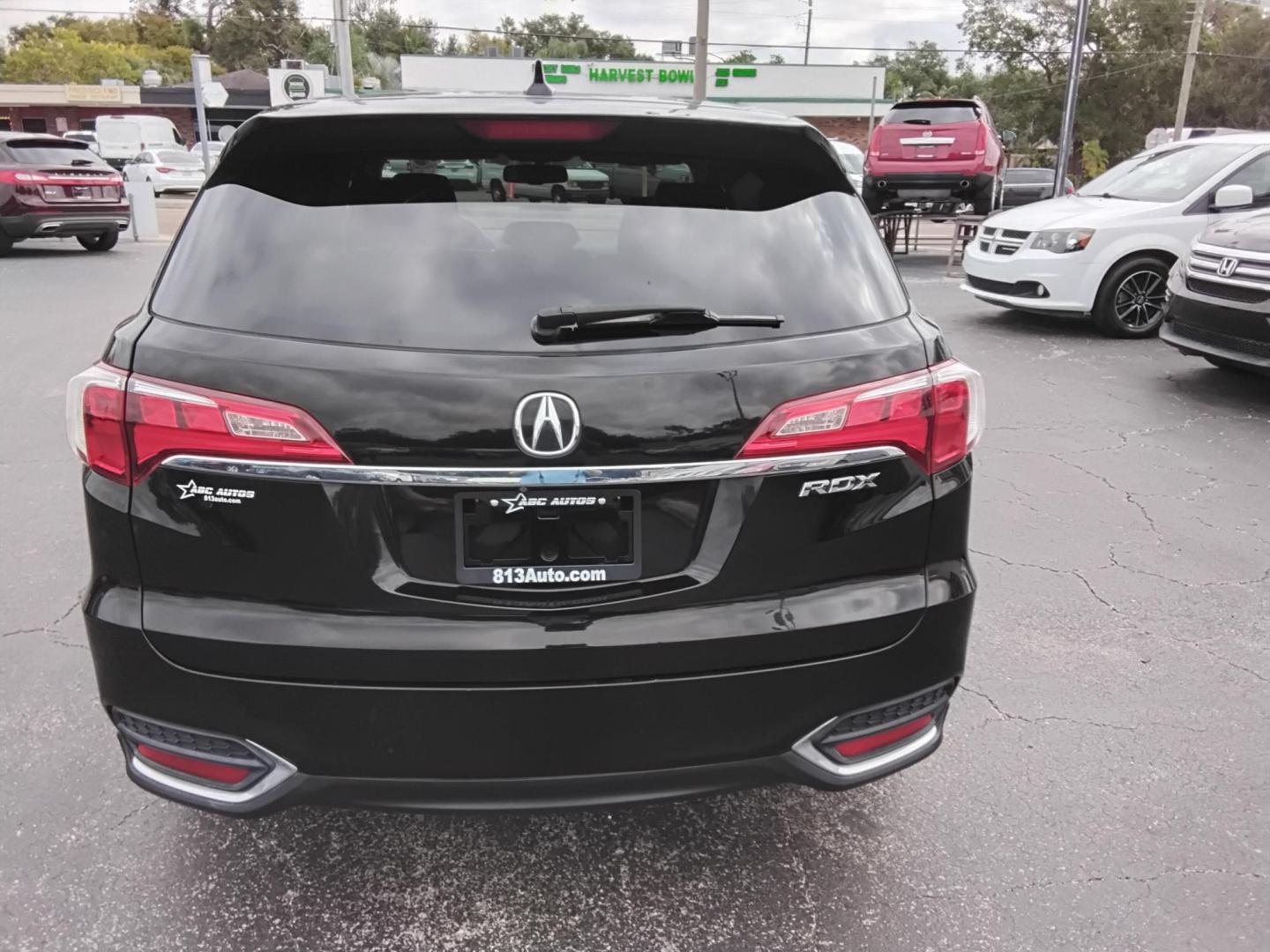 2016 BLACK /Black Acura RDX 6-Spd AT w/ Technology Package (5J8TB3H58GL) with an 2.3L L4 DOHC 16V engine, 6-Speed Automatic transmission, located at 6112 N Florida Avenue, Tampa, FL, 33604, (888) 521-5131, 27.954929, -82.459534 - 499$ down plus tax & tag. - Photo#12