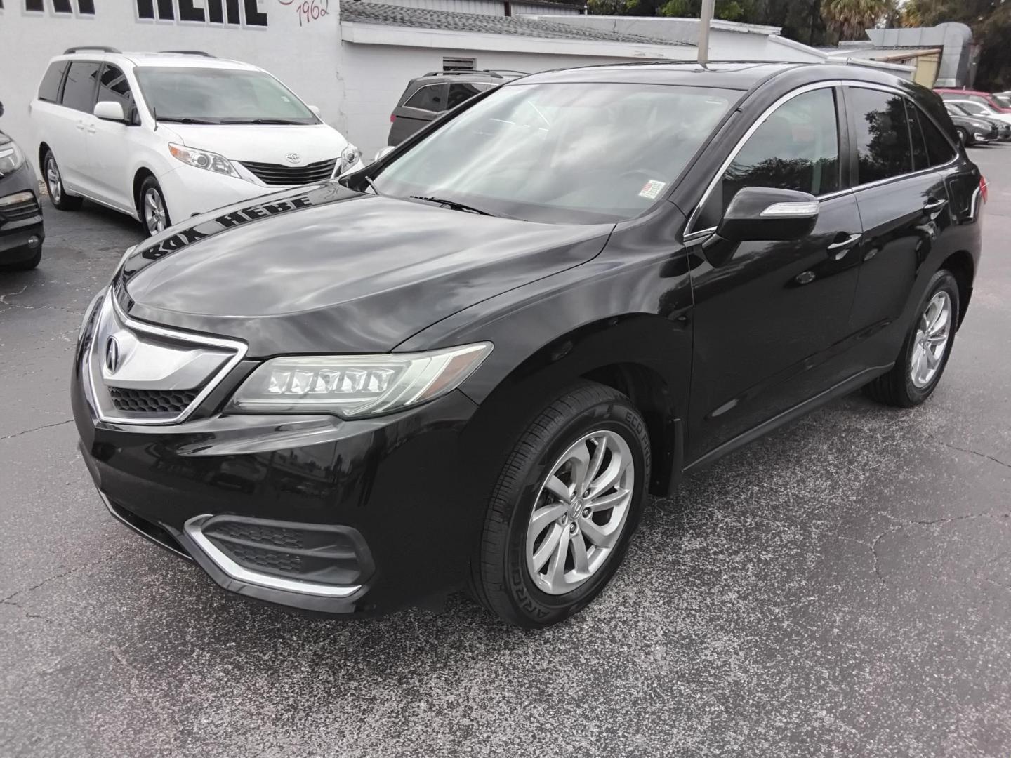 2016 BLACK /Black Acura RDX 6-Spd AT w/ Technology Package (5J8TB3H58GL) with an 2.3L L4 DOHC 16V engine, 6-Speed Automatic transmission, located at 6112 N Florida Avenue, Tampa, FL, 33604, (888) 521-5131, 27.954929, -82.459534 - 499$ down plus tax & tag. - Photo#5