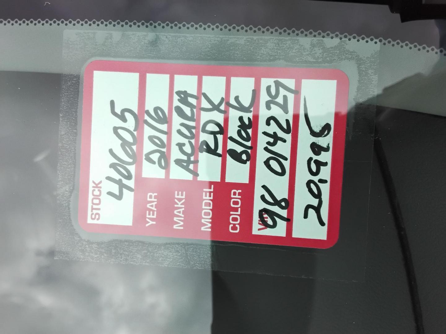 2016 BLACK /Black Acura RDX 6-Spd AT w/ Technology Package (5J8TB3H58GL) with an 2.3L L4 DOHC 16V engine, 6-Speed Automatic transmission, located at 6112 N Florida Avenue, Tampa, FL, 33604, (888) 521-5131, 27.954929, -82.459534 - 499$ down plus tax & tag. - Photo#25