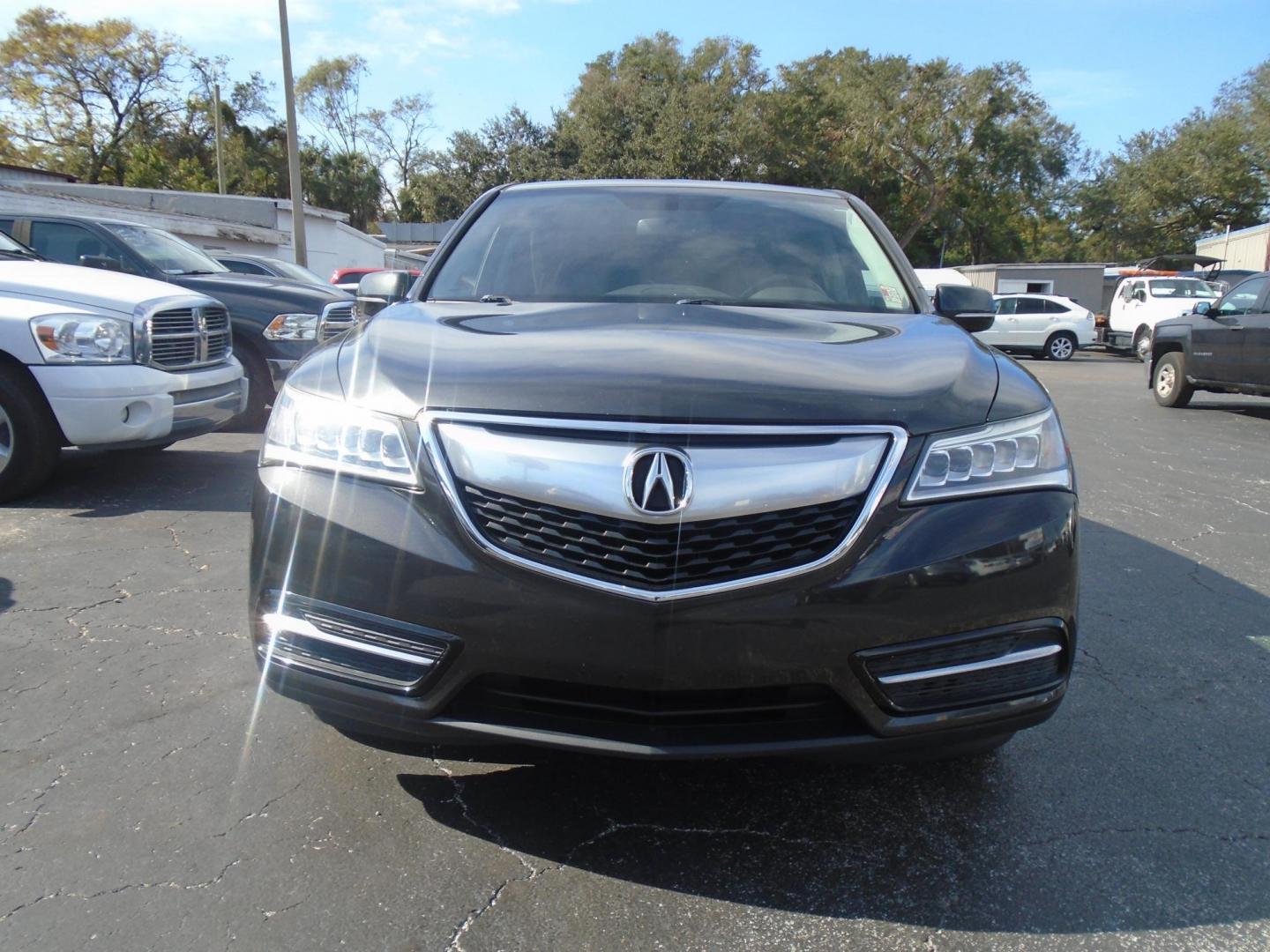 2015 Acura MDX 6-Spd AT (5FRYD3H20FB) with an 3.5L V6 SOHC 24V engine, 6A transmission, located at 6112 N Florida Avenue, Tampa, FL, 33604, (888) 521-5131, 27.954929, -82.459534 - Photo#1