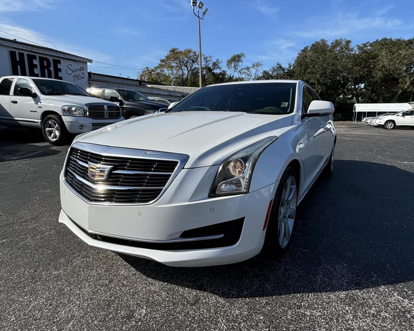 2015 Cadillac ATS Coupe 2.0L Turbo Luxury RWD (1G6AB5RX7F0) with an 2.0L L4 DOHC 16V TURBO engine, located at 6112 N Florida Avenue, Tampa, FL, 33604, (888) 521-5131, 27.954929, -82.459534 - Photo#2