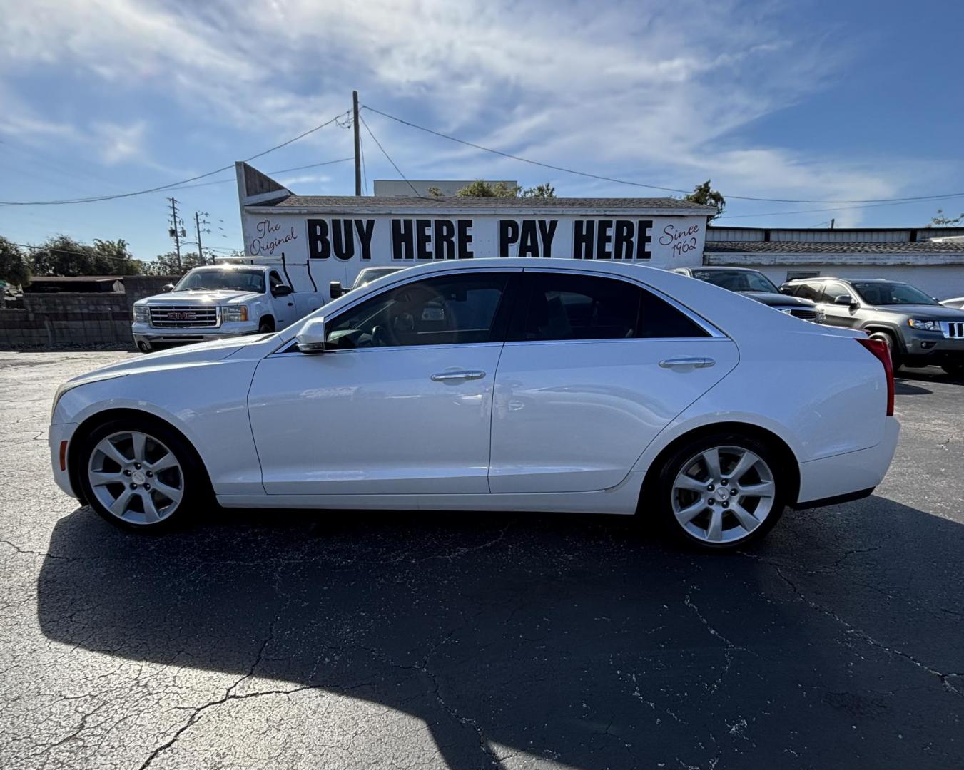 2015 Cadillac ATS Coupe 2.0L Turbo Luxury RWD (1G6AB5RX7F0) with an 2.0L L4 DOHC 16V TURBO engine, located at 6112 N Florida Avenue, Tampa, FL, 33604, (888) 521-5131, 27.954929, -82.459534 - Photo#0