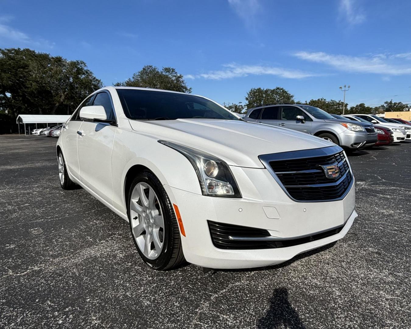 2015 Cadillac ATS Coupe 2.0L Turbo Luxury RWD (1G6AB5RX7F0) with an 2.0L L4 DOHC 16V TURBO engine, located at 6112 N Florida Avenue, Tampa, FL, 33604, (888) 521-5131, 27.954929, -82.459534 - Photo#3