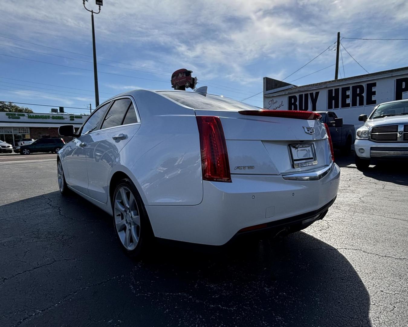 2015 Cadillac ATS Coupe 2.0L Turbo Luxury RWD (1G6AB5RX7F0) with an 2.0L L4 DOHC 16V TURBO engine, located at 6112 N Florida Avenue, Tampa, FL, 33604, (888) 521-5131, 27.954929, -82.459534 - Photo#4