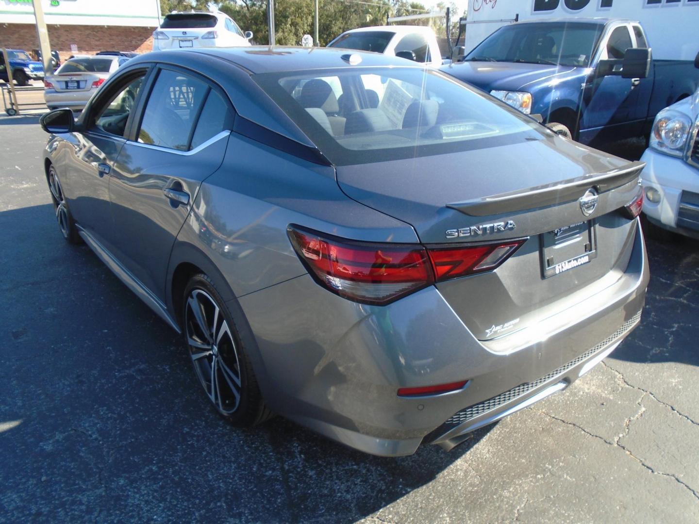 2020 Nissan Sentra SR (3N1AB8DVXLY) with an 1.8L L4 SFI DOHC 16V engine, CVT transmission, located at 6112 N Florida Avenue, Tampa, FL, 33604, (888) 521-5131, 27.954929, -82.459534 - Photo#4