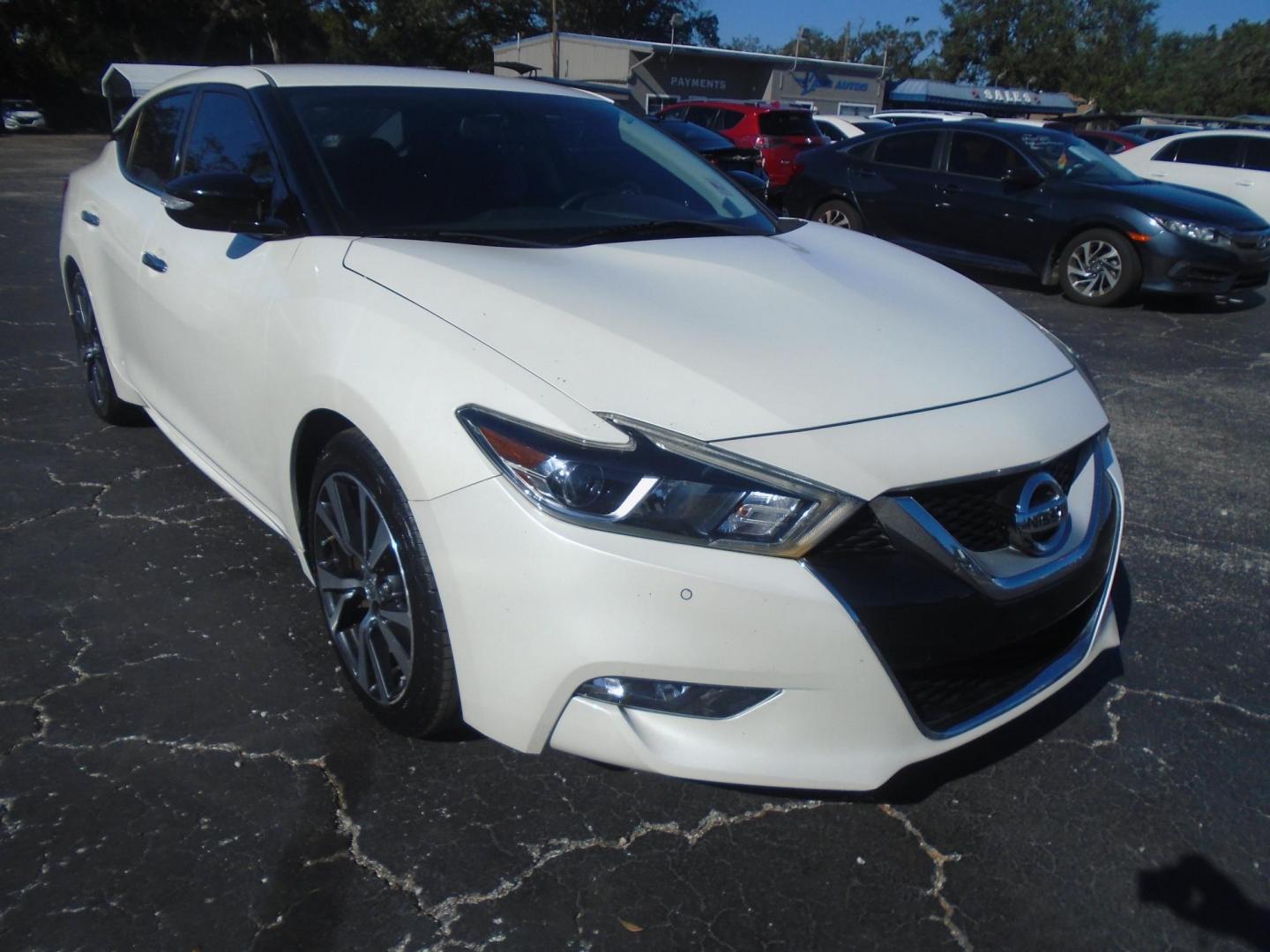 2017 Nissan Maxima 3.5 S (1N4AA6AP0HC) with an 3.5L V6 DOHC 24V engine, CVT transmission, located at 6112 N Florida Avenue, Tampa, FL, 33604, (888) 521-5131, 27.954929, -82.459534 - Photo#2