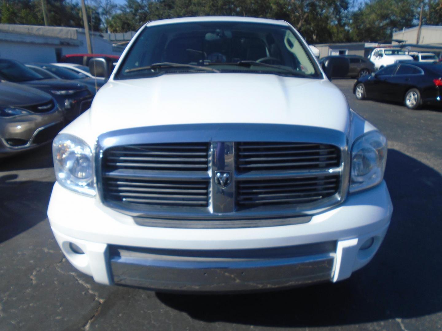 2008 Dodge Ram 1500 Laramie Quad Cab 2WD (1D7HA182X8S) with an 5.7L V8 OHV 16V engine, located at 6112 N Florida Avenue, Tampa, FL, 33604, (888) 521-5131, 27.954929, -82.459534 - Photo#1