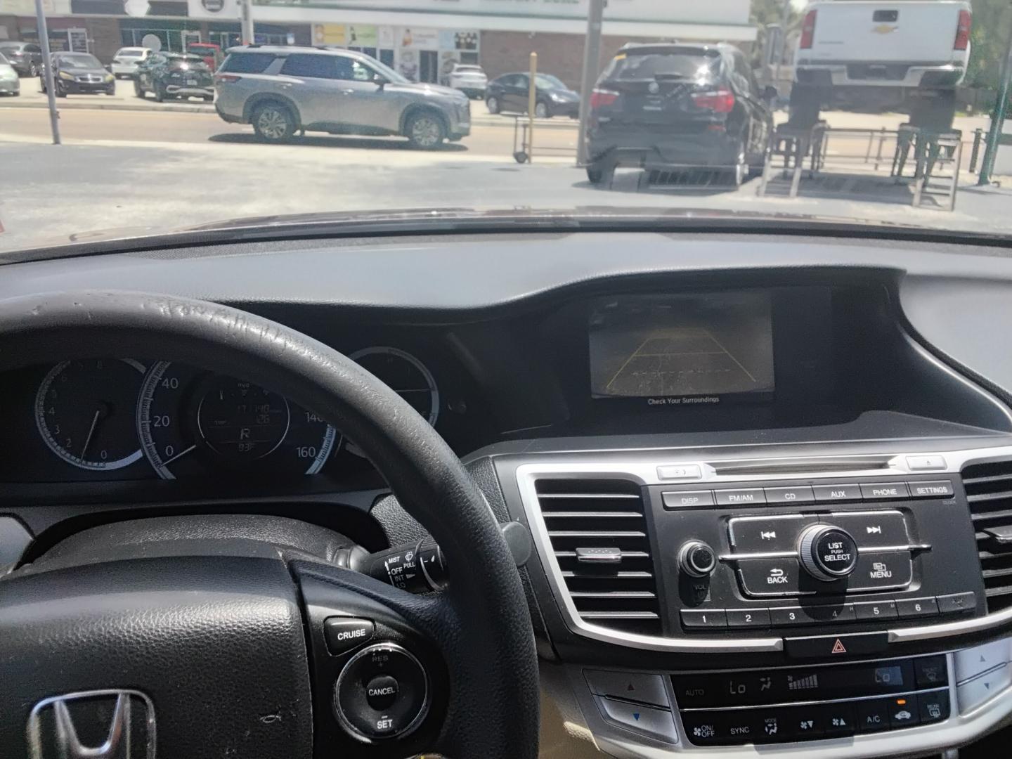 2014 RED /Beige Honda Accord LX Sedan CVT (1HGCR2F31EA) with an 2.4L L4 DOHC 16V engine, Continuously Variable Transmission transmission, located at 6112 N Florida Avenue, Tampa, FL, 33604, (888) 521-5131, 27.954929, -82.459534 - $499 DOWN PLUS TAX & TAG.- Photo#9