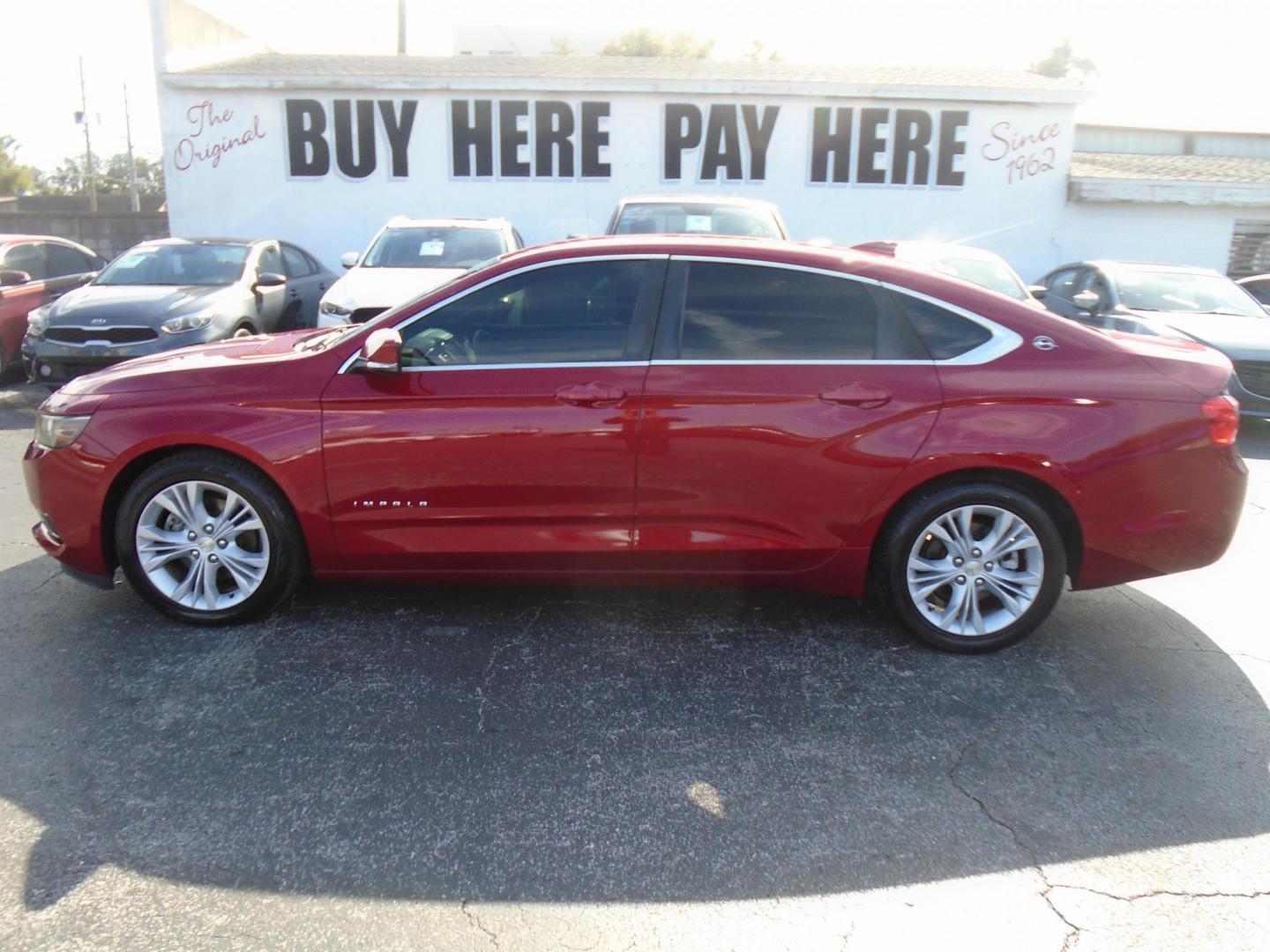 2015 Chevrolet Impala 1LT (2G1115SL7F9) with an 2.5L L4 DOHC 16V engine, 6-Speed Automatic transmission, located at 6112 N Florida Avenue, Tampa, FL, 33604, (888) 521-5131, 27.954929, -82.459534 - Photo#0