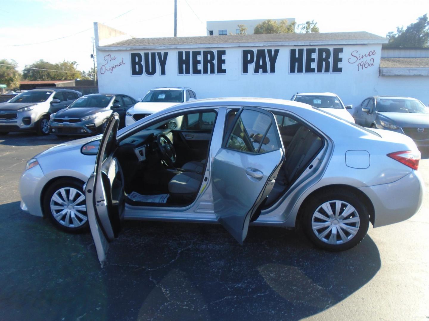 2015 Toyota Corolla L 4-Speed AT (5YFBURHE9FP) with an 1.8L L4 DOHC 16V engine, 4-Speed Automatic transmission, located at 6112 N Florida Avenue, Tampa, FL, 33604, (888) 521-5131, 27.954929, -82.459534 - Photo#14