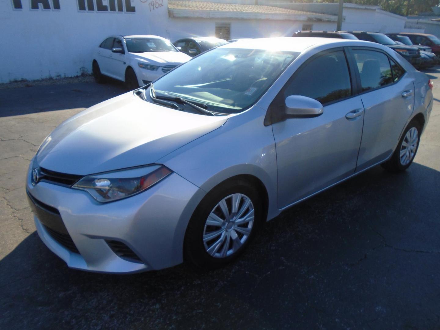 2015 Toyota Corolla L 4-Speed AT (5YFBURHE9FP) with an 1.8L L4 DOHC 16V engine, 4-Speed Automatic transmission, located at 6112 N Florida Avenue, Tampa, FL, 33604, (888) 521-5131, 27.954929, -82.459534 - Photo#2