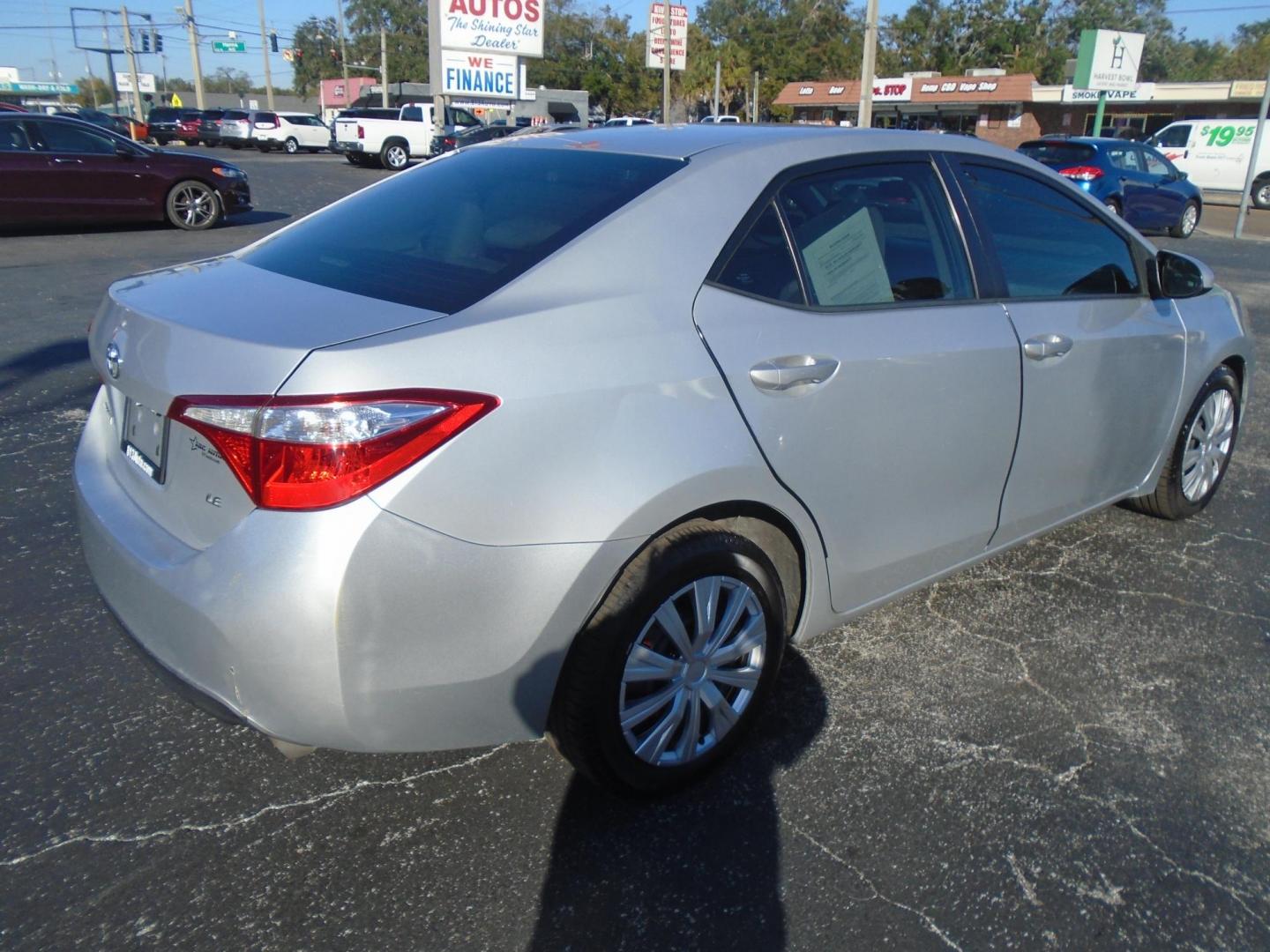 2015 Toyota Corolla L 4-Speed AT (5YFBURHE9FP) with an 1.8L L4 DOHC 16V engine, 4-Speed Automatic transmission, located at 6112 N Florida Avenue, Tampa, FL, 33604, (888) 521-5131, 27.954929, -82.459534 - Photo#7