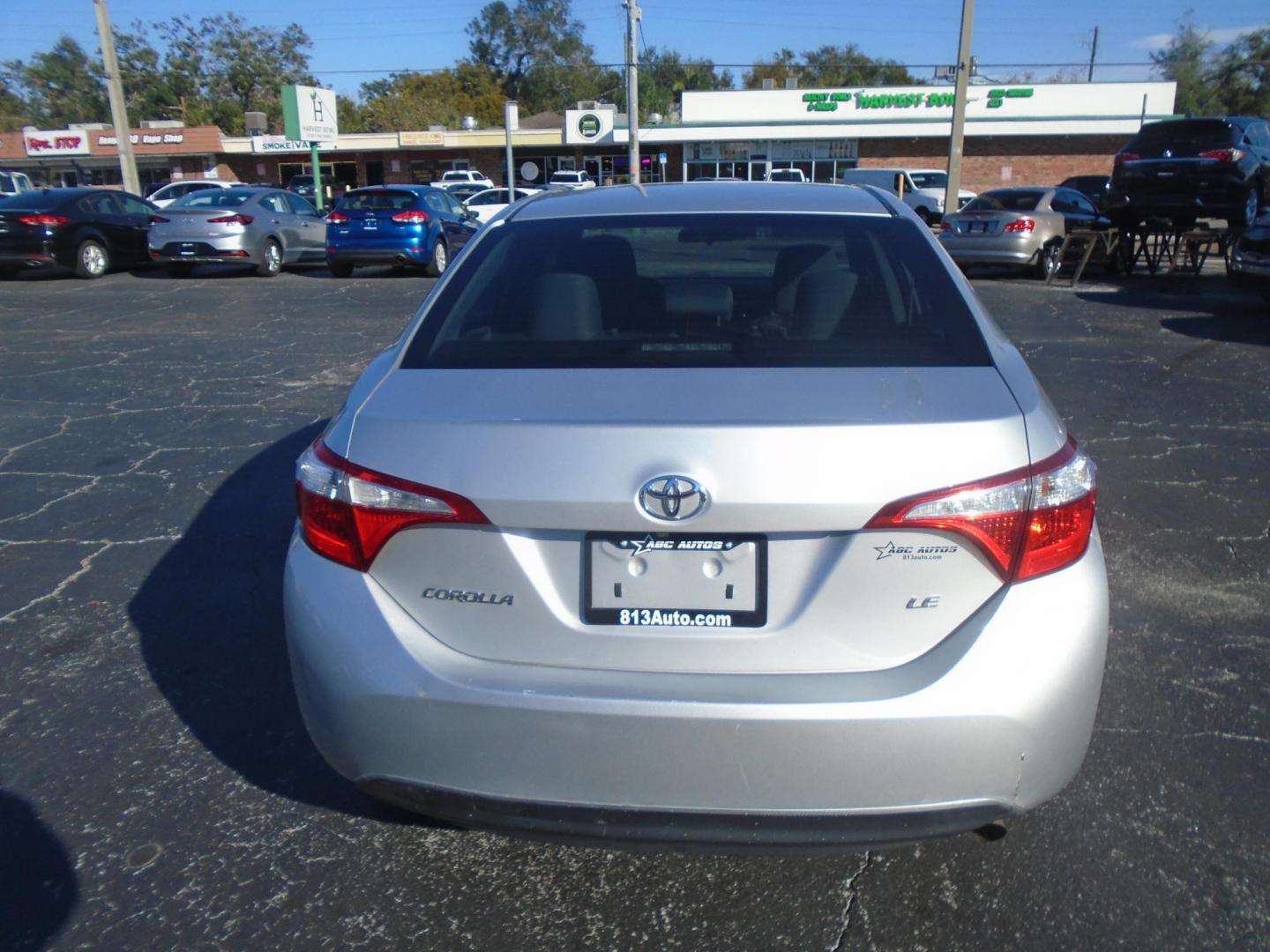 2015 Toyota Corolla L 4-Speed AT (5YFBURHE9FP) with an 1.8L L4 DOHC 16V engine, 4-Speed Automatic transmission, located at 6112 N Florida Avenue, Tampa, FL, 33604, (888) 521-5131, 27.954929, -82.459534 - Photo#8