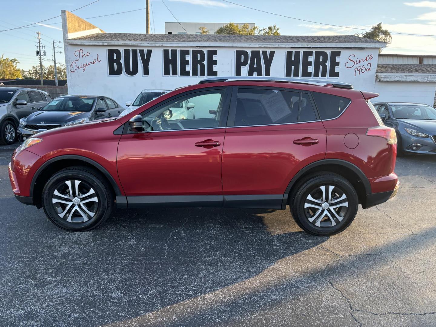 2017 Toyota RAV4 LE FWD (JTMZFREV9HJ) with an 2.5L L4 DOHC 16V engine, 6A transmission, located at 6112 N Florida Avenue, Tampa, FL, 33604, (888) 521-5131, 27.954929, -82.459534 - Photo#0