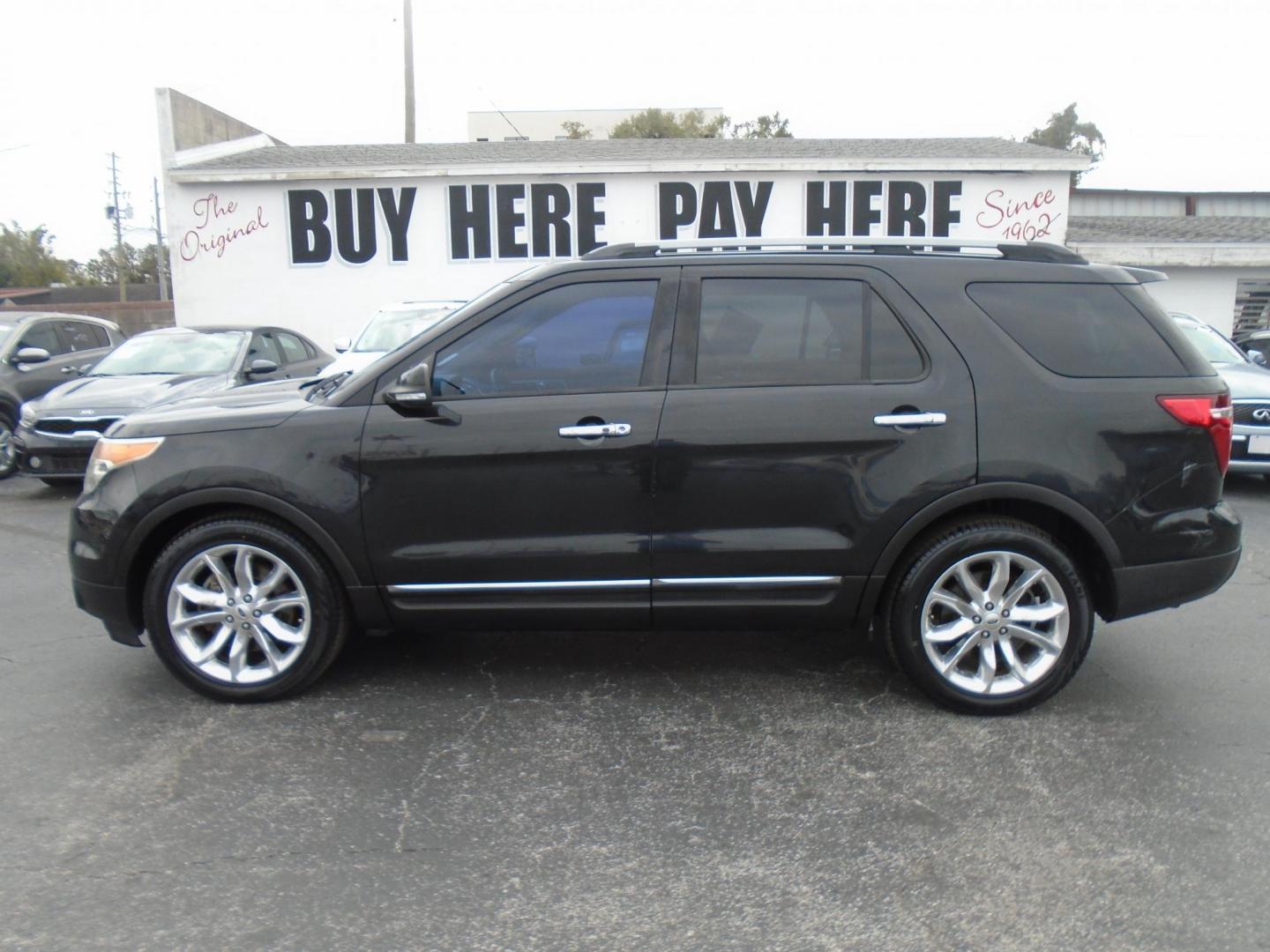 2015 Ford Explorer Limited FWD (1FM5K7F82FG) with an 3.5L V6 DOHC 24V engine, 6-Speed Automatic transmission, located at 6112 N Florida Avenue, Tampa, FL, 33604, (888) 521-5131, 27.954929, -82.459534 - Photo#0