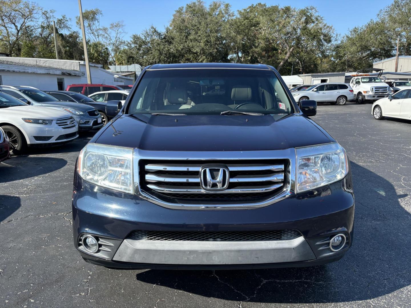 2012 Honda Pilot EX-L 2WD 5-Spd AT (5FNYF3H56CB) with an 3.5L V6 SOHC 24V engine, 5-Speed Automatic transmission, located at 6112 N Florida Avenue, Tampa, FL, 33604, (888) 521-5131, 27.954929, -82.459534 - Photo#1