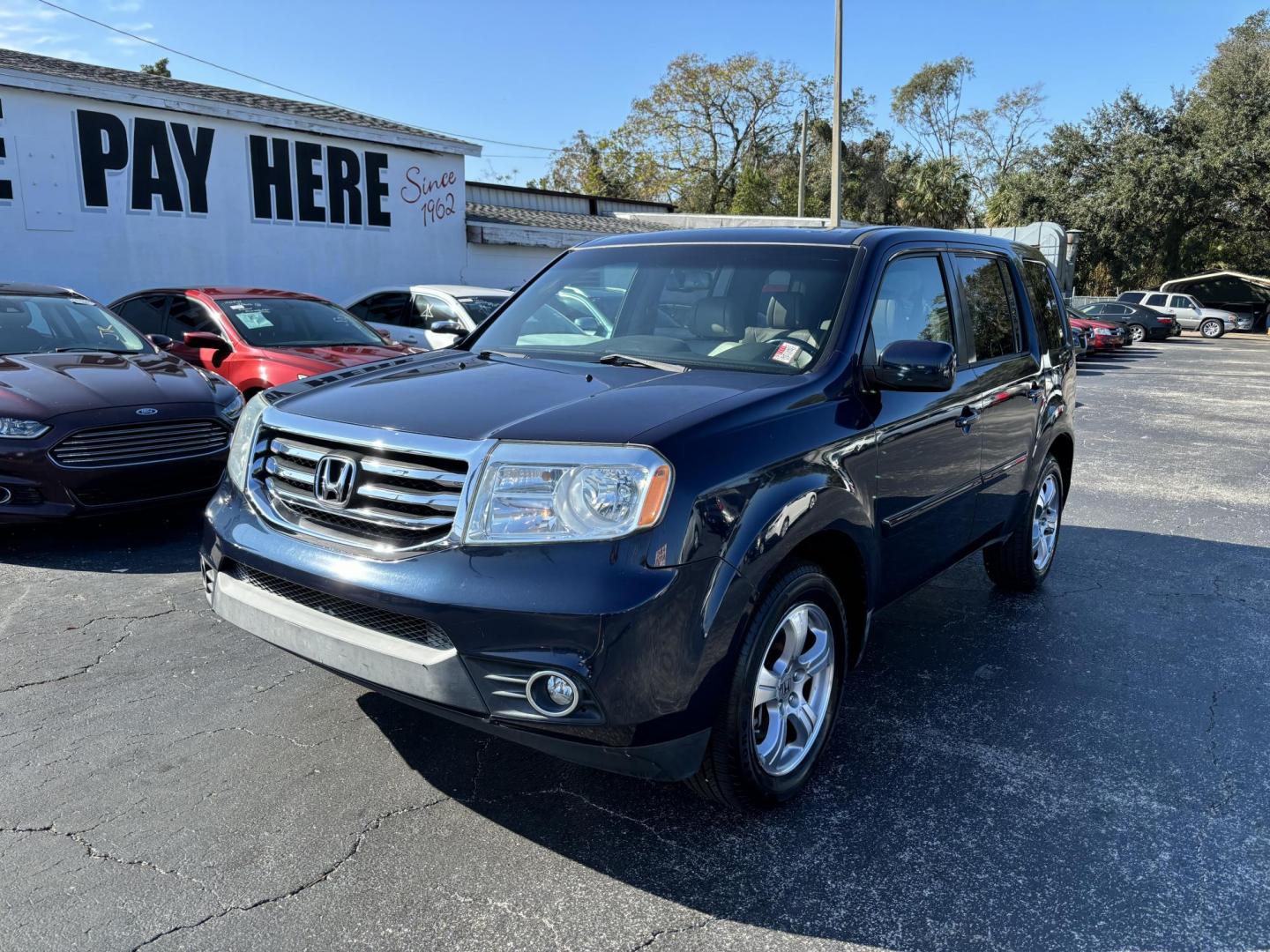 2012 Honda Pilot EX-L 2WD 5-Spd AT (5FNYF3H56CB) with an 3.5L V6 SOHC 24V engine, 5-Speed Automatic transmission, located at 6112 N Florida Avenue, Tampa, FL, 33604, (888) 521-5131, 27.954929, -82.459534 - Photo#2