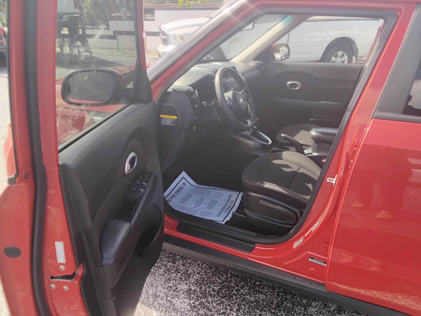 2019 RED /Black Kia Soul Base 6M (KNDJN2A20K7) with an 1.6L L4 DOHC 16V engine, 6M transmission, located at 6112 N Florida Avenue, Tampa, FL, 33604, (888) 521-5131, 27.954929, -82.459534 - $499 down plus tax & tag.- Photo#3