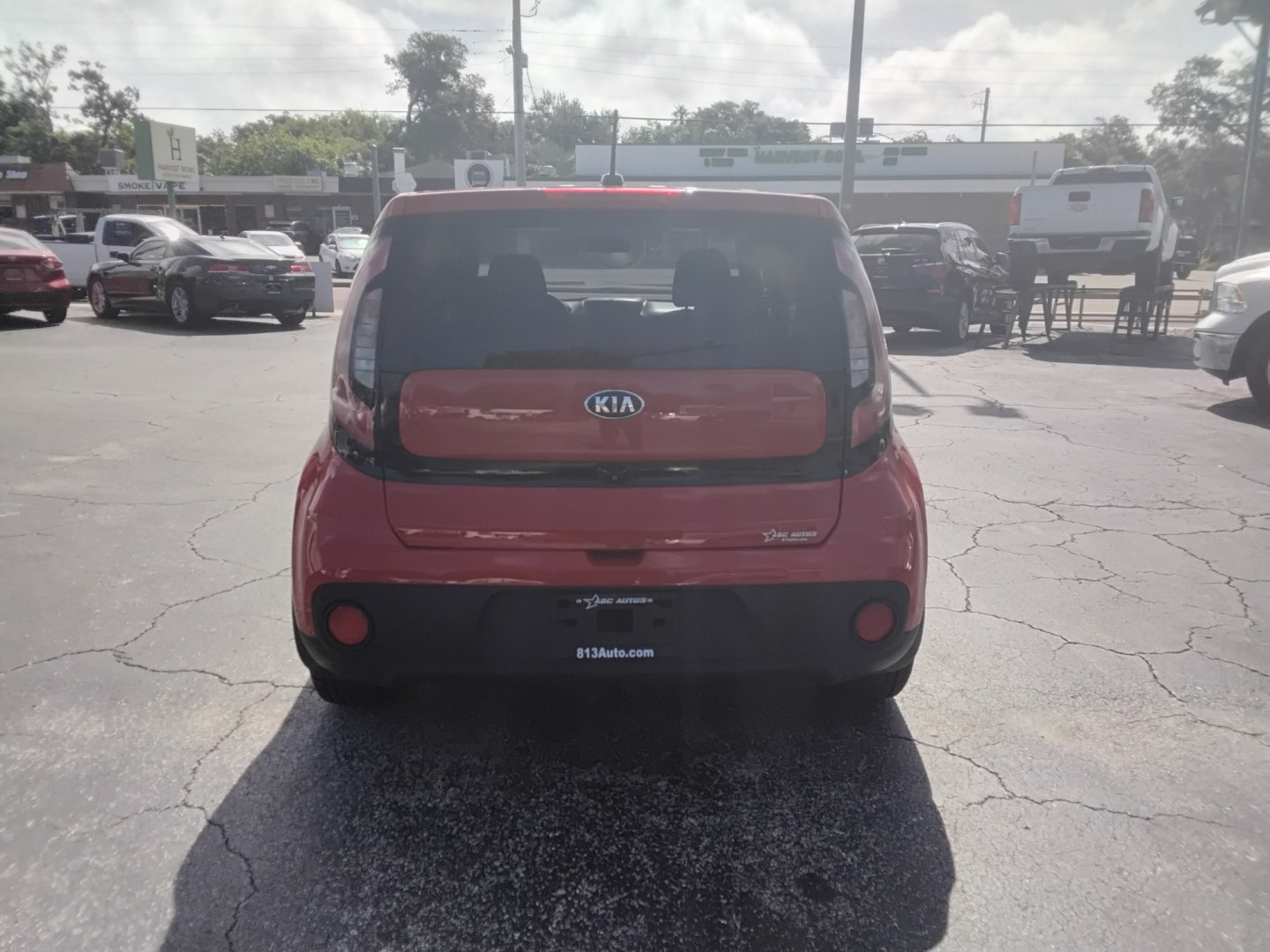 2019 RED /Black Kia Soul Base 6M (KNDJN2A20K7) with an 1.6L L4 DOHC 16V engine, 6M transmission, located at 6112 N Florida Avenue, Tampa, FL, 33604, (888) 521-5131, 27.954929, -82.459534 - $499 down plus tax & tag.- Photo#5