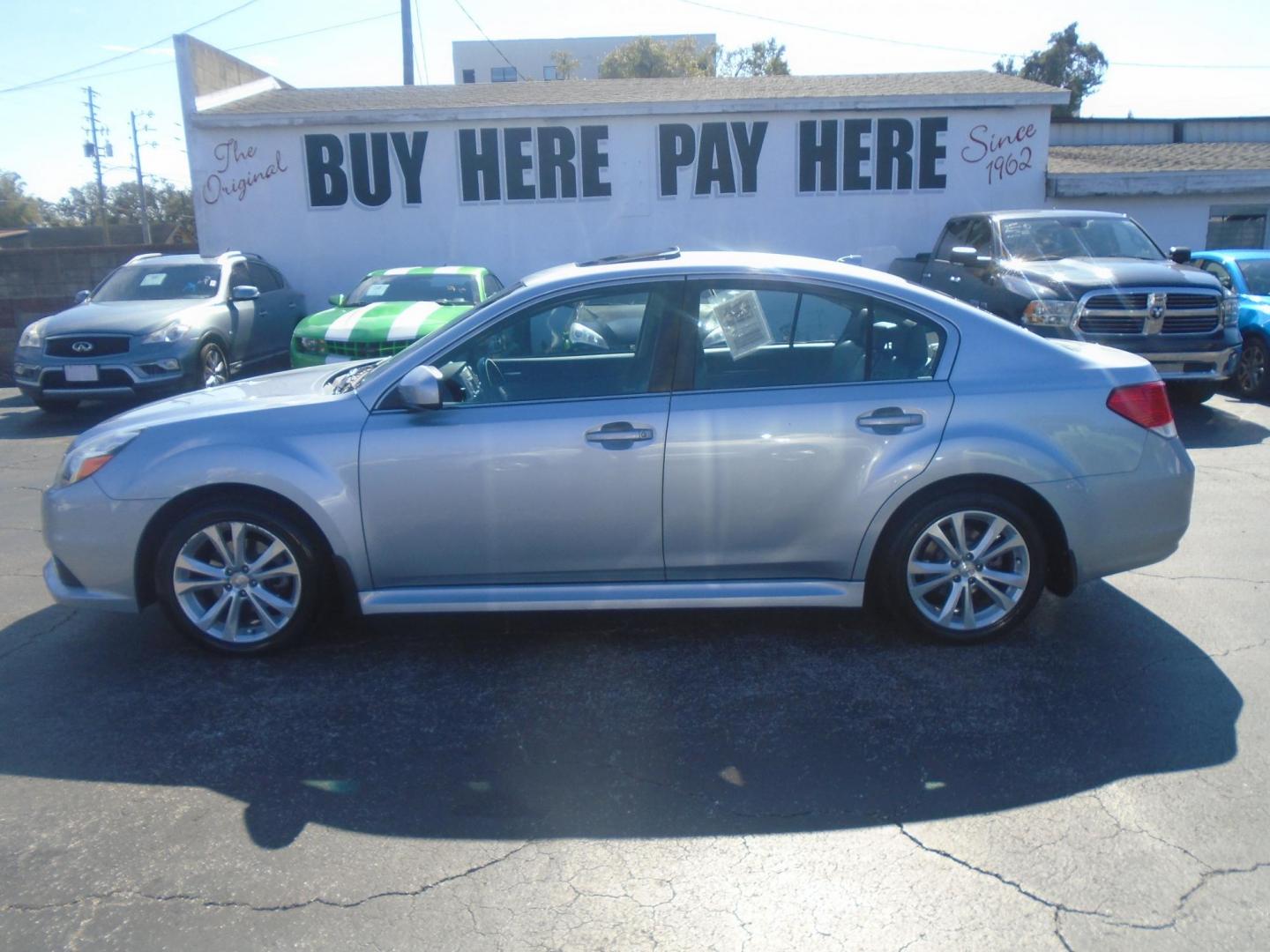 2014 Subaru Legacy 2.5i Limited (4S3BMBL67E3) with an 2.5L H4 SOHC 16V engine, Continuously Variable Transmission transmission, located at 6112 N Florida Avenue, Tampa, FL, 33604, (888) 521-5131, 27.954929, -82.459534 - Photo#1