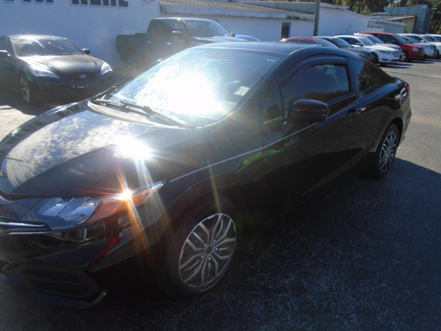 2015 Honda Civic LX Coupe CVT (2HGFG3B56FH) with an 2.3L L4 SOHC 16V engine, Continuously Variable Transmission transmission, located at 6112 N Florida Avenue, Tampa, FL, 33604, (888) 521-5131, 27.954929, -82.459534 - Photo#1