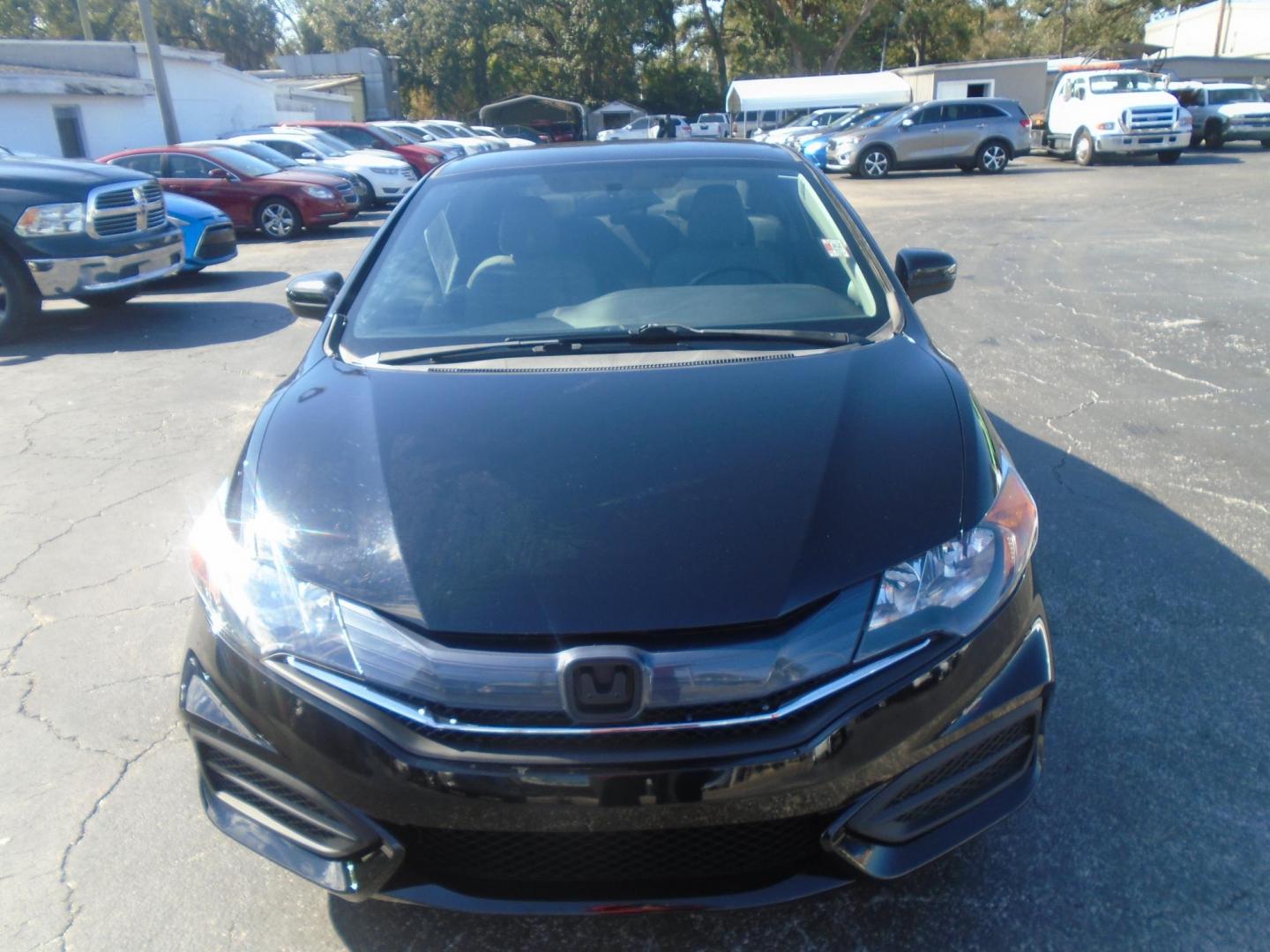 2015 Honda Civic LX Coupe CVT (2HGFG3B56FH) with an 2.3L L4 SOHC 16V engine, Continuously Variable Transmission transmission, located at 6112 N Florida Avenue, Tampa, FL, 33604, (888) 521-5131, 27.954929, -82.459534 - Photo#4