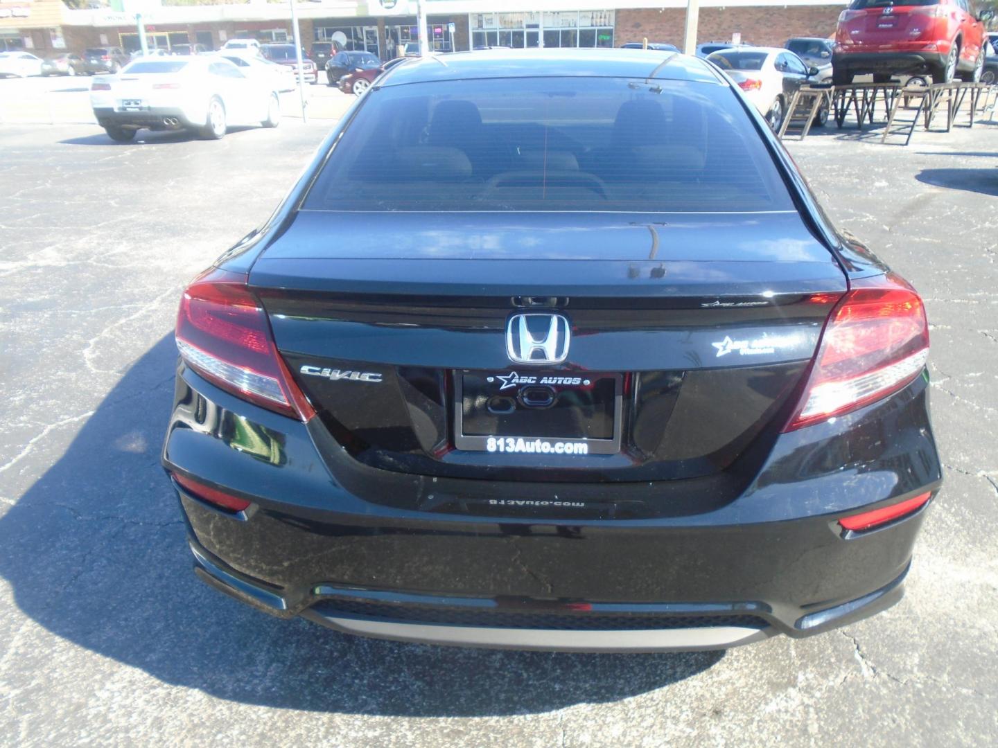 2015 Honda Civic LX Coupe CVT (2HGFG3B56FH) with an 2.3L L4 SOHC 16V engine, Continuously Variable Transmission transmission, located at 6112 N Florida Avenue, Tampa, FL, 33604, (888) 521-5131, 27.954929, -82.459534 - Photo#10