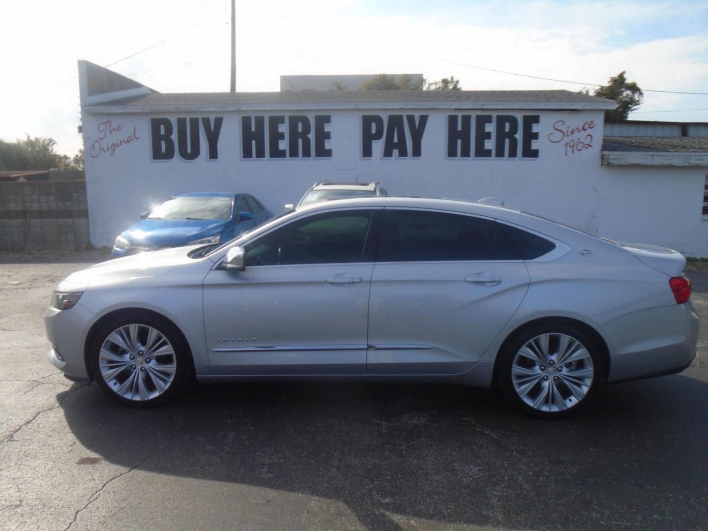 2015 Chevrolet Impala 2LZ (2G1165S30F9) with an 3.6L V6 DOHC 24VV FFV engine, 6-Speed Automatic transmission, located at 6112 N Florida Avenue, Tampa, FL, 33604, (888) 521-5131, 27.954929, -82.459534 - Photo#0