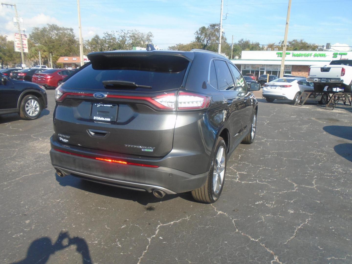 2018 Ford Edge Titanium (2FMPK3K98JB) with an 2.0L L4 DOHC 16V engine, 6A transmission, located at 6112 N Florida Avenue, Tampa, FL, 33604, (888) 521-5131, 27.954929, -82.459534 - Photo#5