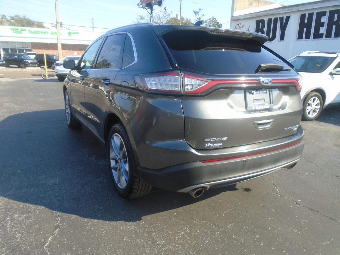 2018 Ford Edge Titanium (2FMPK3K98JB) with an 2.0L L4 DOHC 16V engine, 6A transmission, located at 6112 N Florida Avenue, Tampa, FL, 33604, (888) 521-5131, 27.954929, -82.459534 - Photo#6