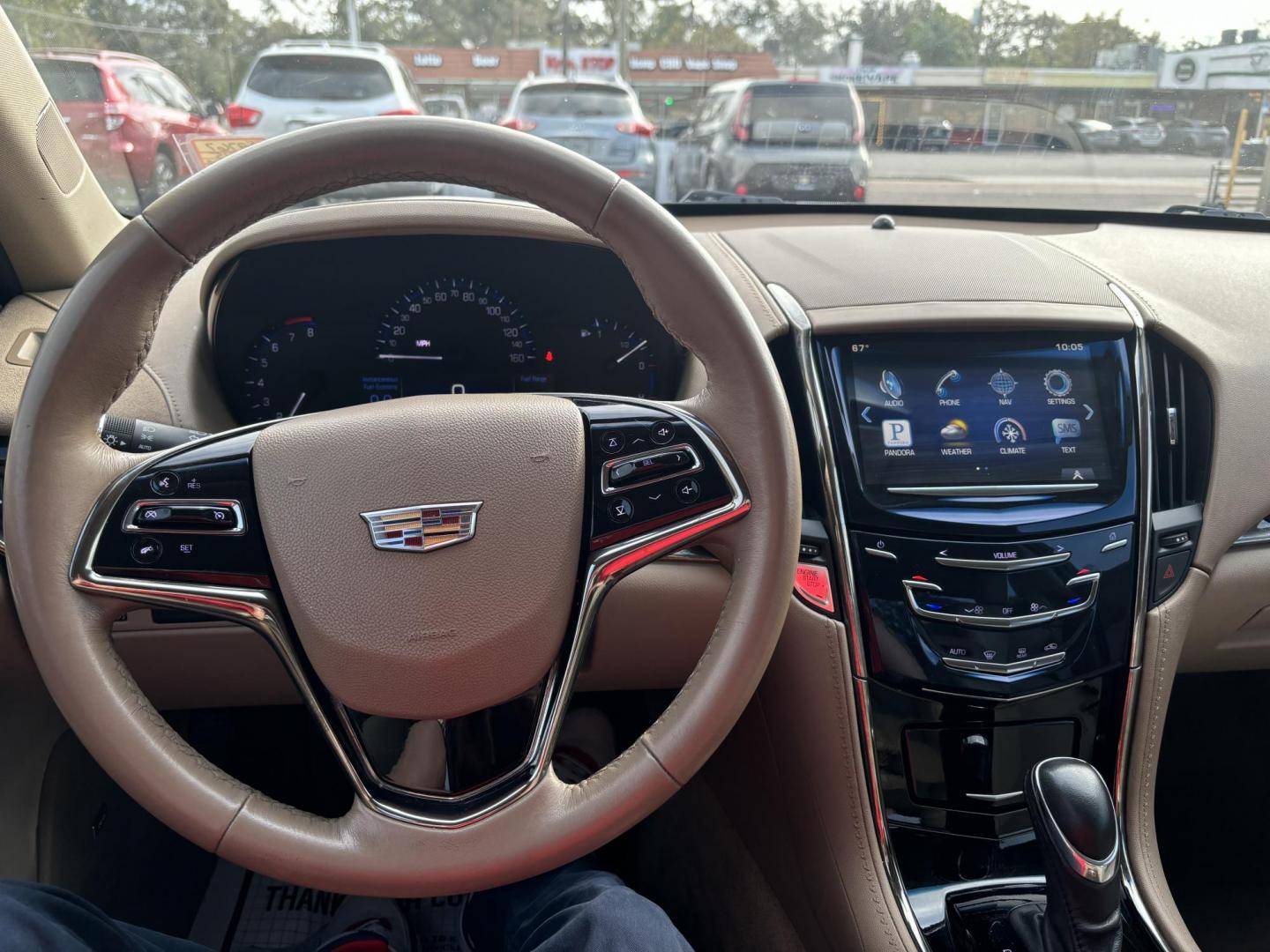 2015 Cadillac ATS Coupe 2.0L Turbo Luxury RWD (1G6AB5RX0F0) with an 2.0L L4 DOHC 16V TURBO engine, located at 6112 N Florida Avenue, Tampa, FL, 33604, (888) 521-5131, 27.954929, -82.459534 - Photo#10