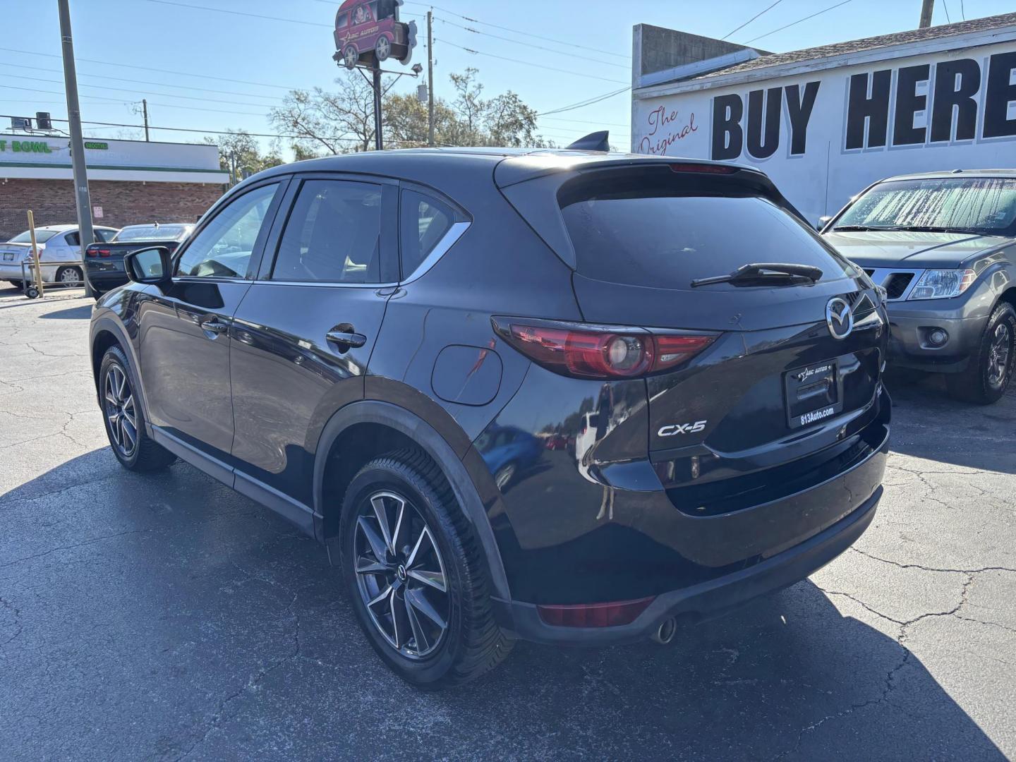 2018 Mazda CX-5 Grand Touring (JM3KFADM5J0) with an 2.5L L4 DOHC 16V engine, 6A transmission, located at 6112 N Florida Avenue, Tampa, FL, 33604, (888) 521-5131, 27.954929, -82.459534 - Photo#3