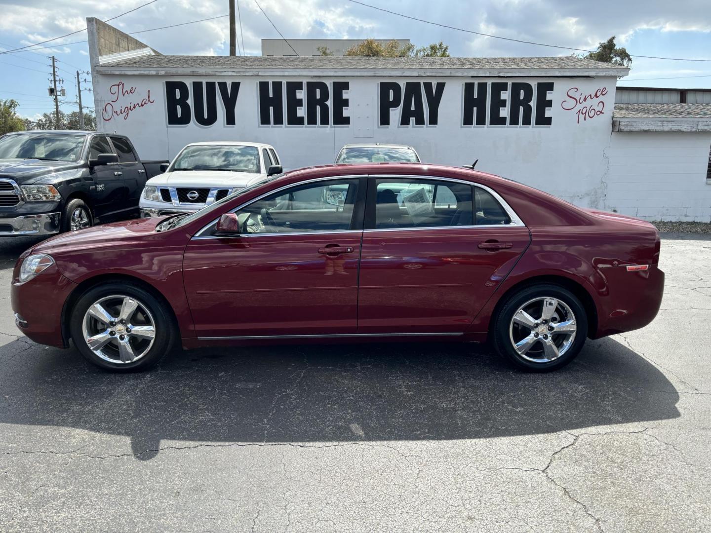 2011 Chevrolet Malibu 1LT (1G1ZC5E17BF) with an 2.4L L4 DOHC 16V engine, 4-Speed Automatic transmission, located at 6112 N Florida Avenue, Tampa, FL, 33604, (888) 521-5131, 27.954929, -82.459534 - Photo#0