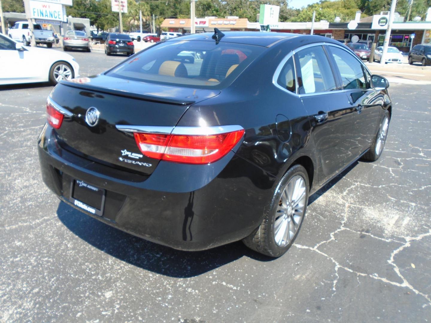 2012 BLACK /Brown Buick Verano Leather (1G4PS5SK2C4) with an 2.4L L4 DOHC 16V FFV engine, 6-Speed Automatic transmission, located at 6112 N Florida Avenue, Tampa, FL, 33604, (888) 521-5131, 27.954929, -82.459534 - 499$ down plus tax & tag. - Photo#4