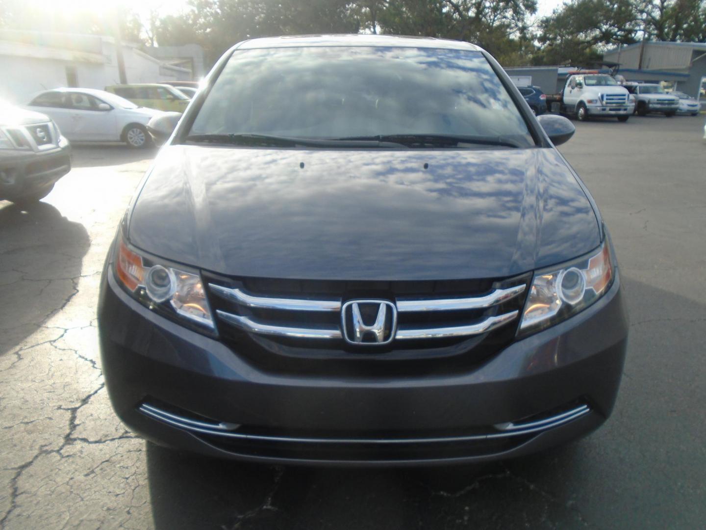 2014 Honda Odyssey EX-L (5FNRL5H62EB) with an 3.5L V6 SOHC 24V engine, 6-Speed Automatic transmission, located at 6112 N Florida Avenue, Tampa, FL, 33604, (888) 521-5131, 27.954929, -82.459534 - Photo#2