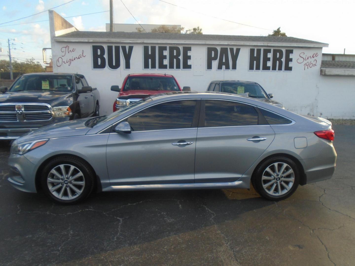 2016 Hyundai Sonata Sport (5NPE34AF7GH) with an 2.4L L4 DOHC 16V engine, 6A transmission, located at 6112 N Florida Avenue, Tampa, FL, 33604, (888) 521-5131, 27.954929, -82.459534 - Photo#2