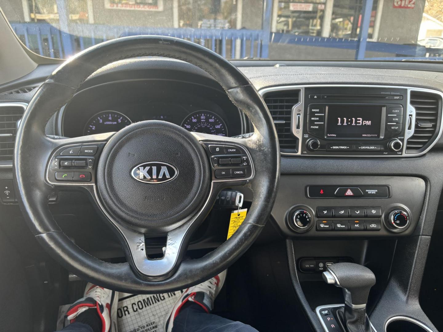 2017 Kia Sportage LX FWD (KNDPM3AC7H7) with an 2.4L V6 DOHC 24V engine, 6A transmission, located at 6112 N Florida Avenue, Tampa, FL, 33604, (888) 521-5131, 27.954929, -82.459534 - Photo#9