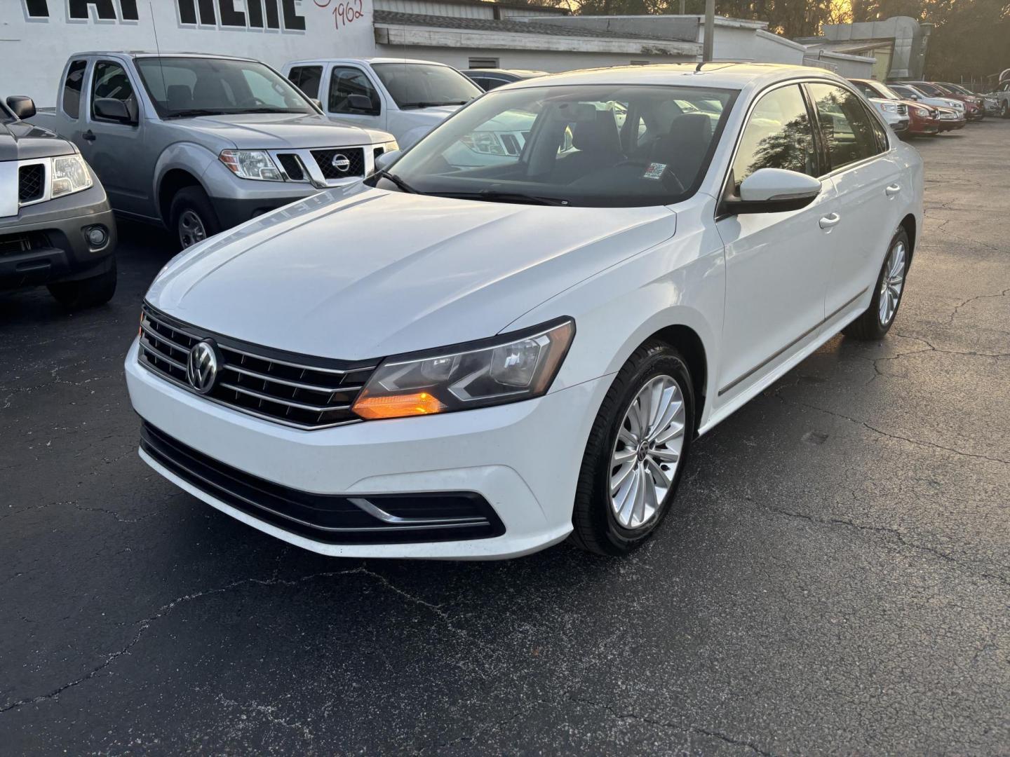 2017 Volkswagen Passat SE 6A (1VWBT7A34HC) with an 1.8L L4 TURBO DIESEL engine, 6A transmission, located at 6112 N Florida Avenue, Tampa, FL, 33604, (888) 521-5131, 27.954929, -82.459534 - Photo#2