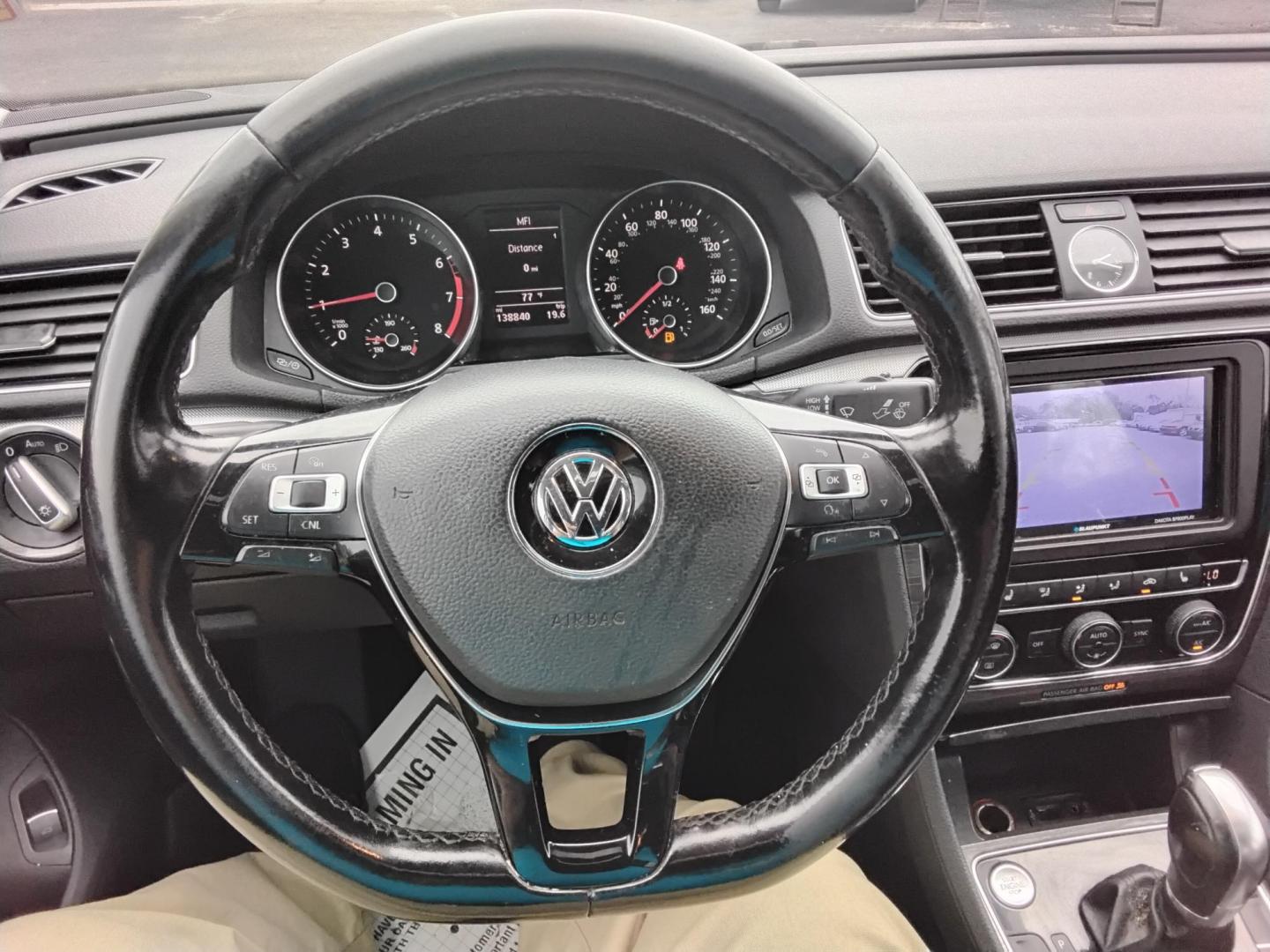 2017 White /Black Volkswagen Passat SE 6A (1VWBT7A34HC) with an 1.8L L4 TURBO DIESEL engine, 6A transmission, located at 6112 N Florida Avenue, Tampa, FL, 33604, (888) 521-5131, 27.954929, -82.459534 - $499 down plus tax & tag.- Photo#13